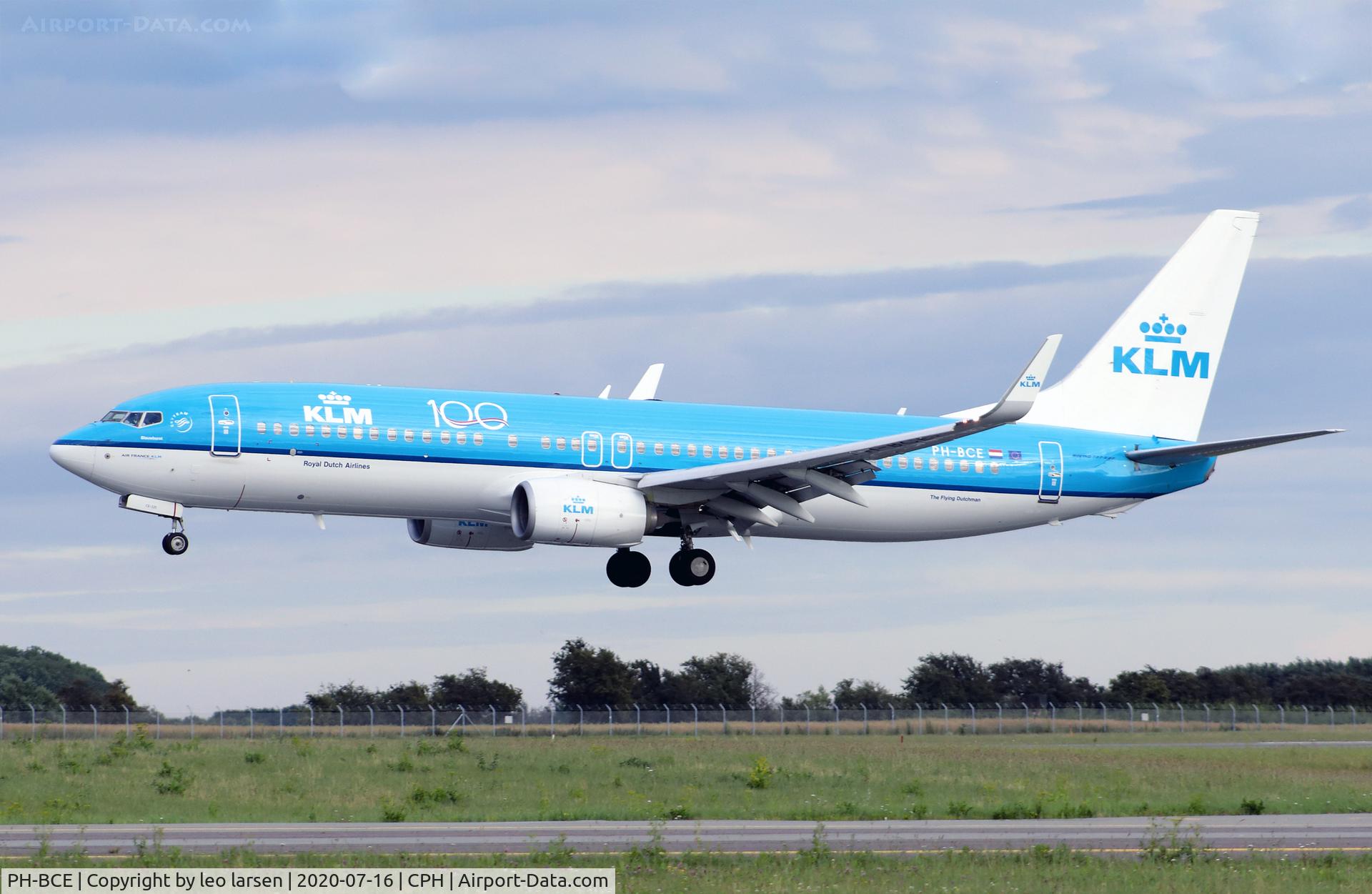 PH-BCE, 2014 Boeing 737-8K2 C/N 42151, Copenhagen 16.7.2020
