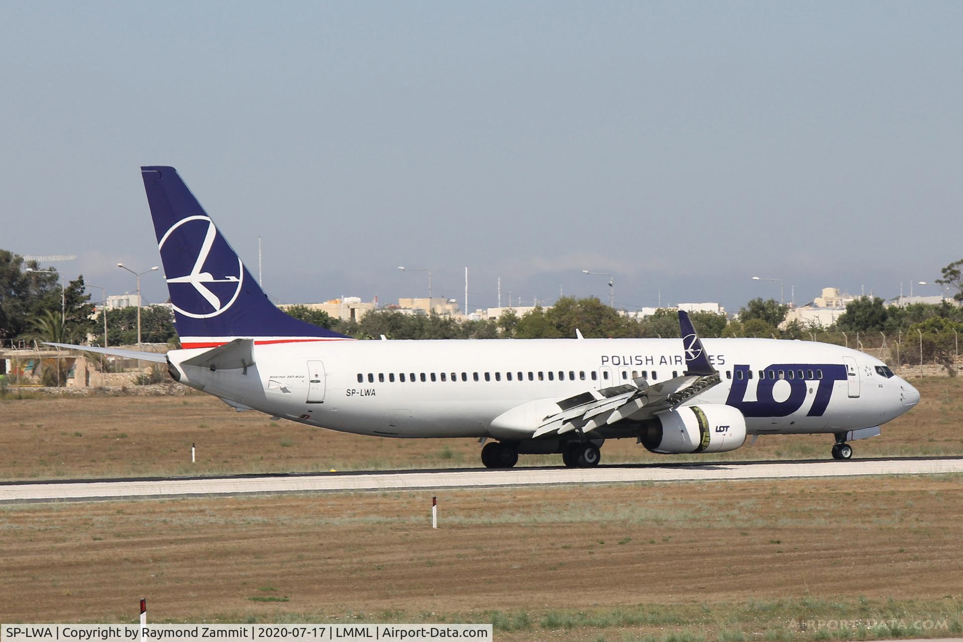 SP-LWA, 2005 Boeing 737-89P C/N 30682, B737-800 SP-LWA LOT Polish Airlines