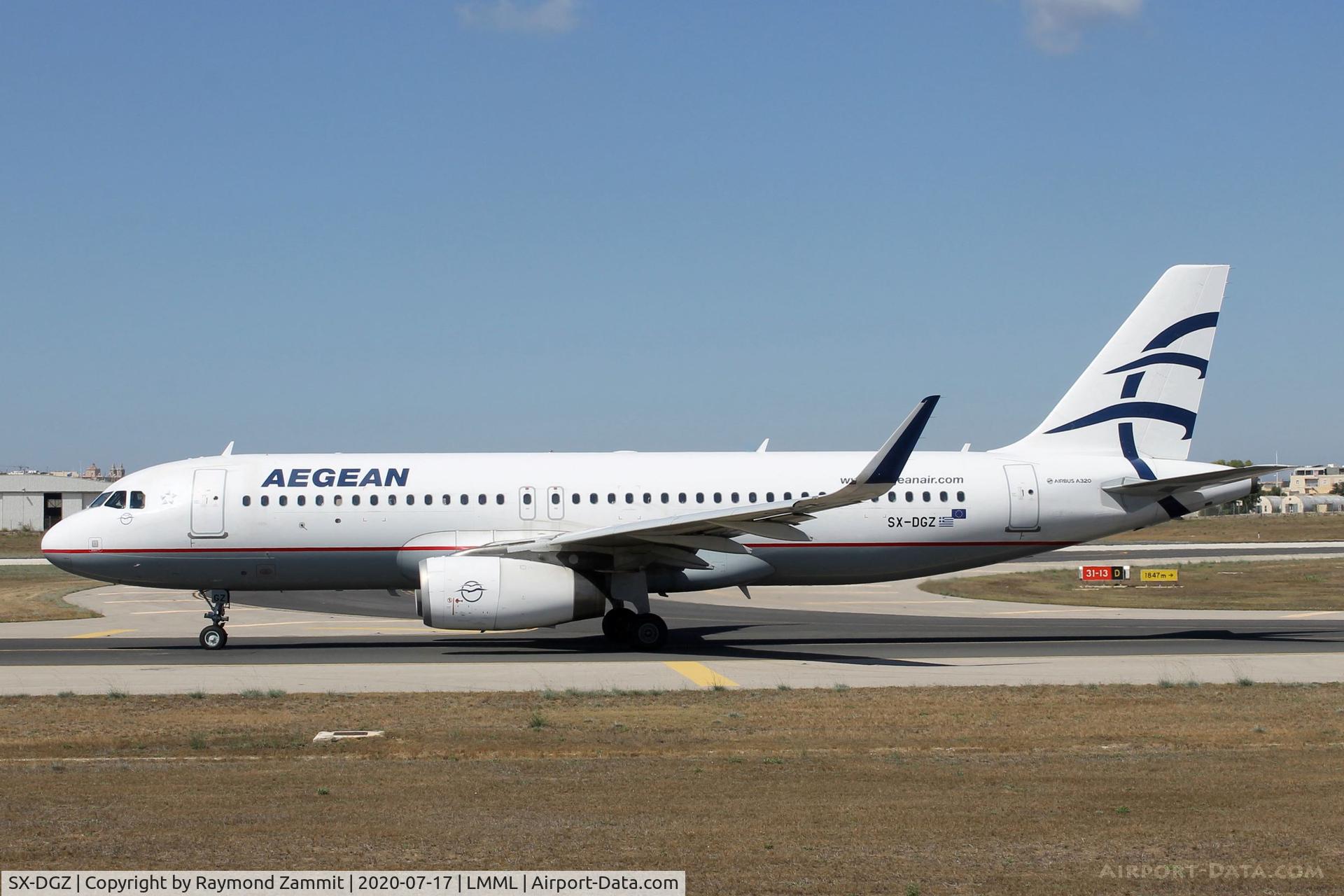 SX-DGZ, 2015 Airbus A320-232 C/N 6643, A320 SX-DGZ Aegean Airlines