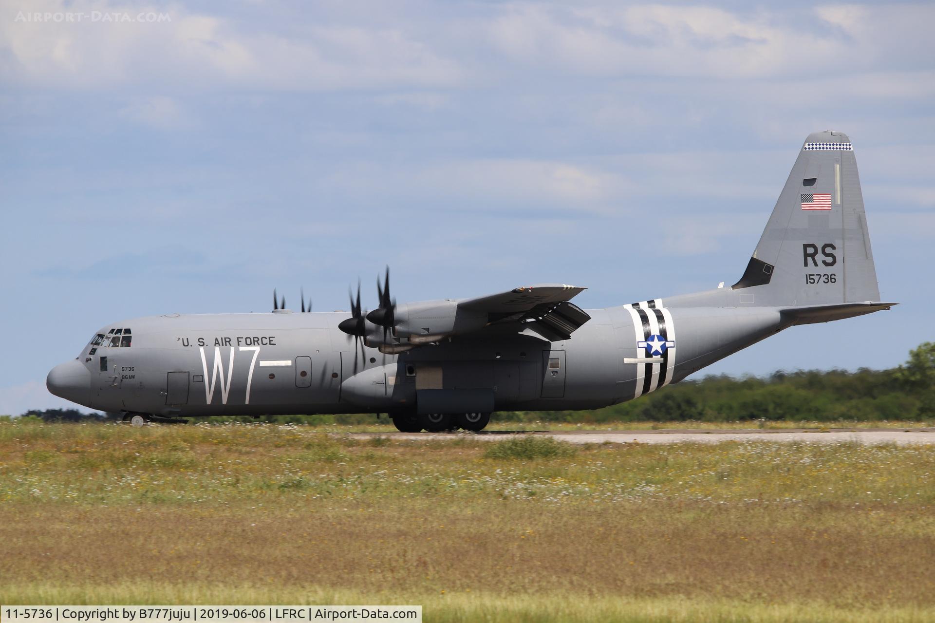 11-5736, 2013 Lockheed Martin C-130J-30 Super Hercules C/N 382-5736, for 75 D-Day anniversary