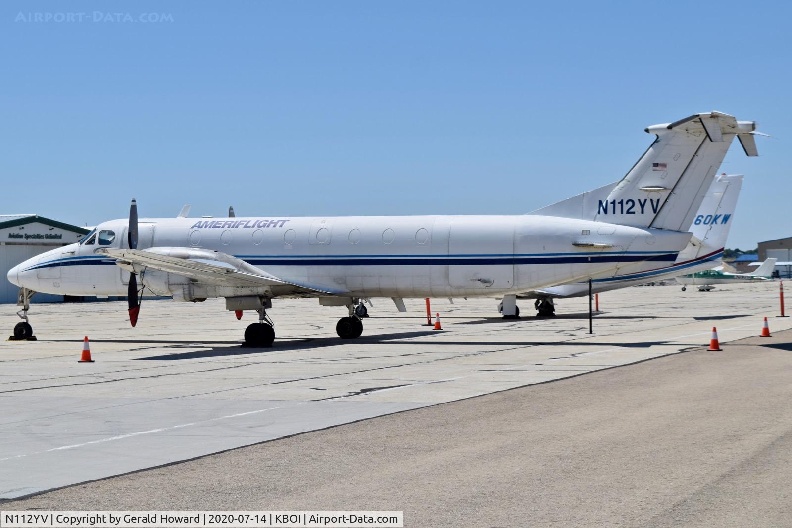 N112YV, 1990 Beech 1900C C/N UC112, Parked on south GA ramp.