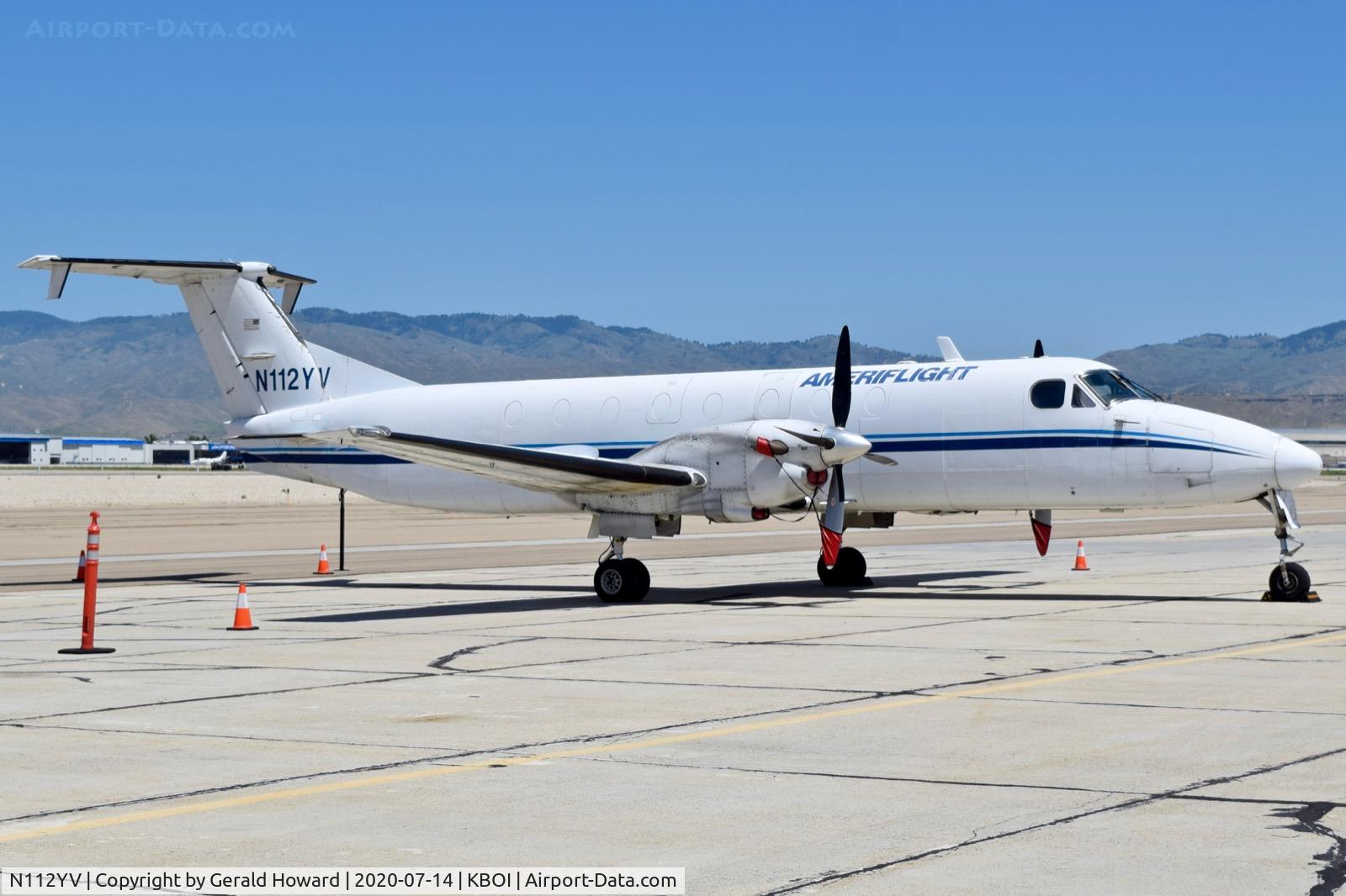 N112YV, 1990 Beech 1900C C/N UC112, Parked on south GA ramp.