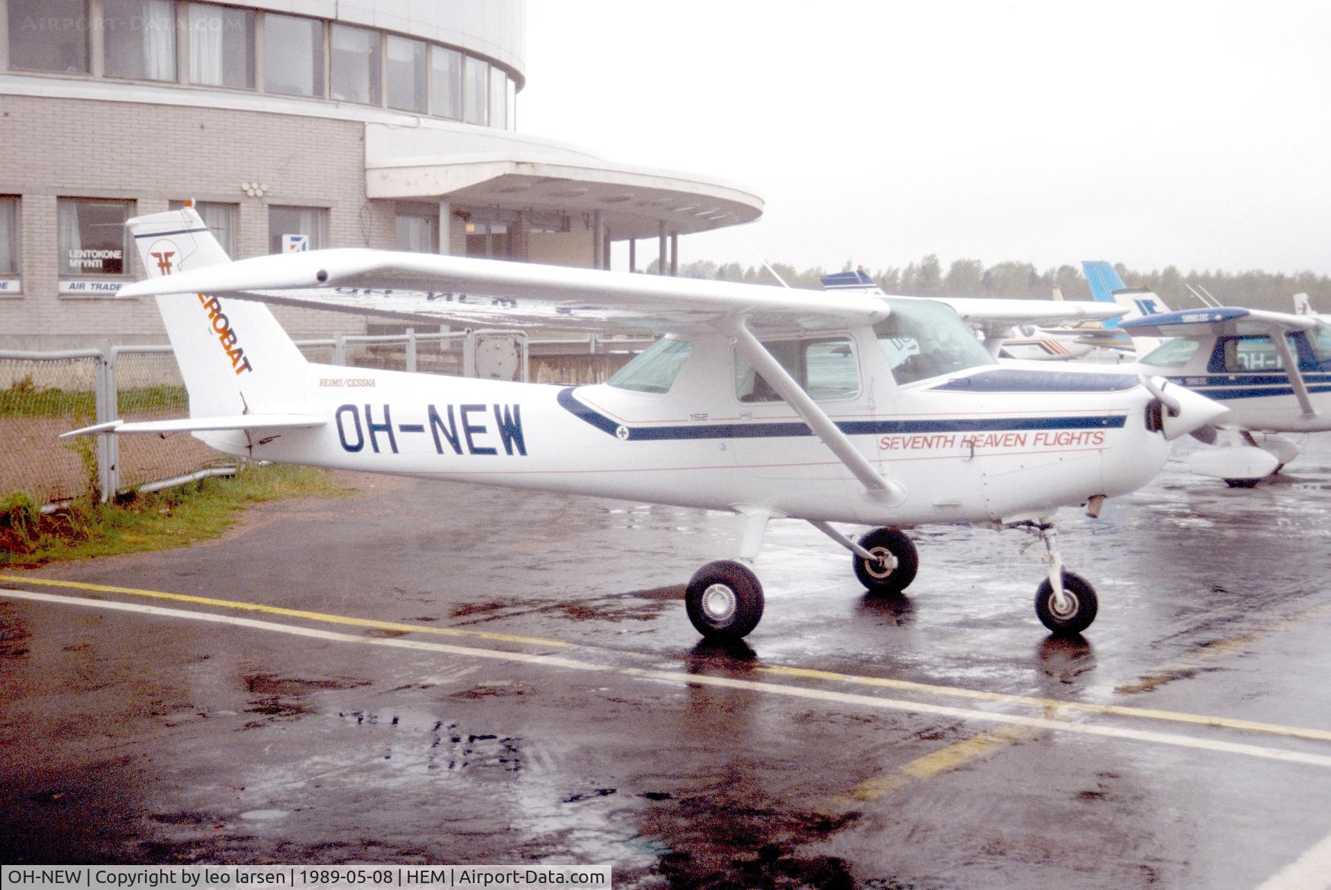 OH-NEW, 1987 Reims FA152 Aerobat C/N 0423, Malmi 8.5.1989