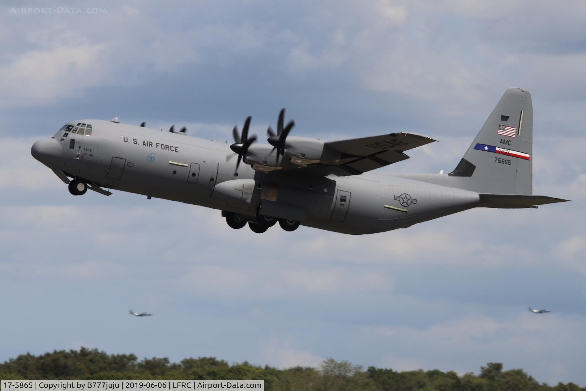 17-5865, 2018 Lockheed Martin C-130J-30 C/N 382-5865, for 75 D-Day anniversary