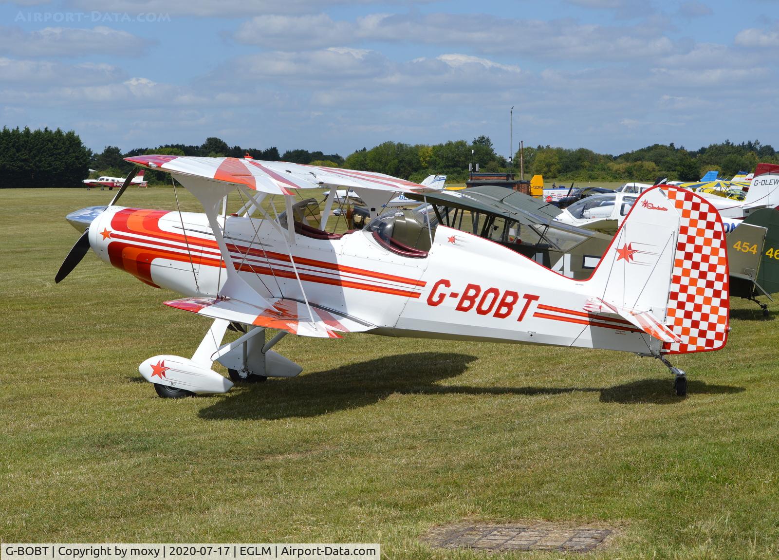 G-BOBT, 1983 Stolp SA-300 Starduster Too C/N CJ-01, Stolp SA-300 Starduster Too at White Waltham.