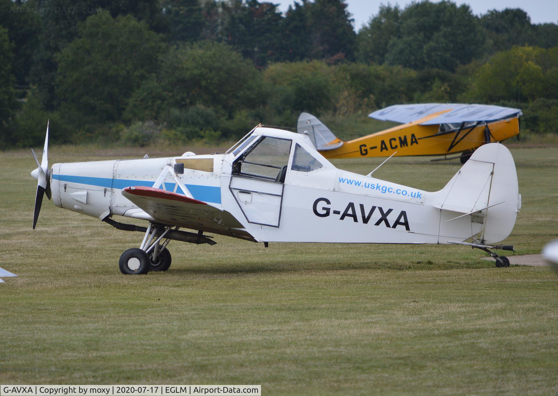 G-AVXA, 1967 Piper PA-25-235 Pawnee C C/N 25-4244, Piper PA-25-235 Pawnee C at White Waltham.