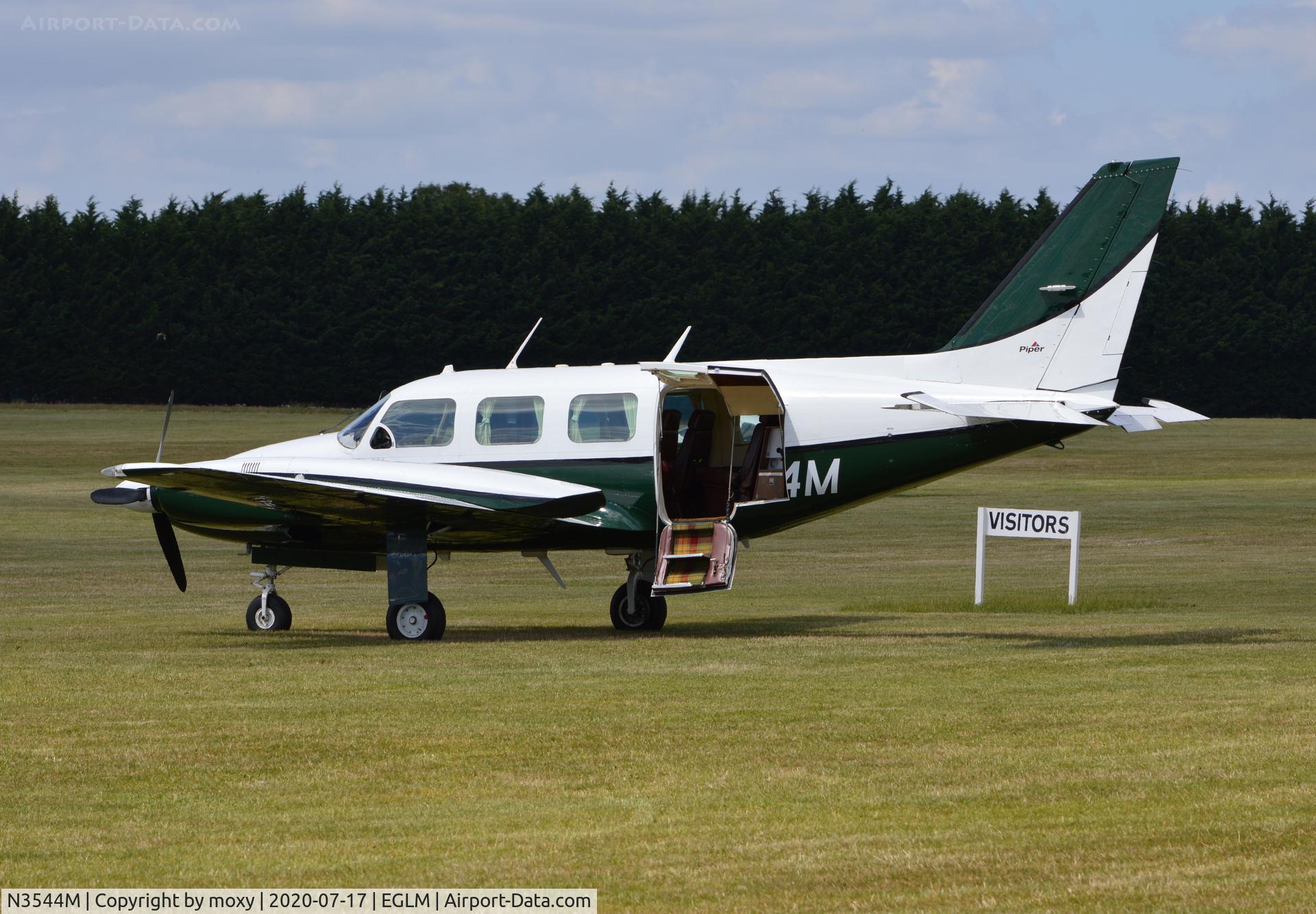 N3544M, 1979 Piper PA-31-325 Navajo C/R C/N 31-8012005, Piper PA-31-325 Navajo at White Waltham.