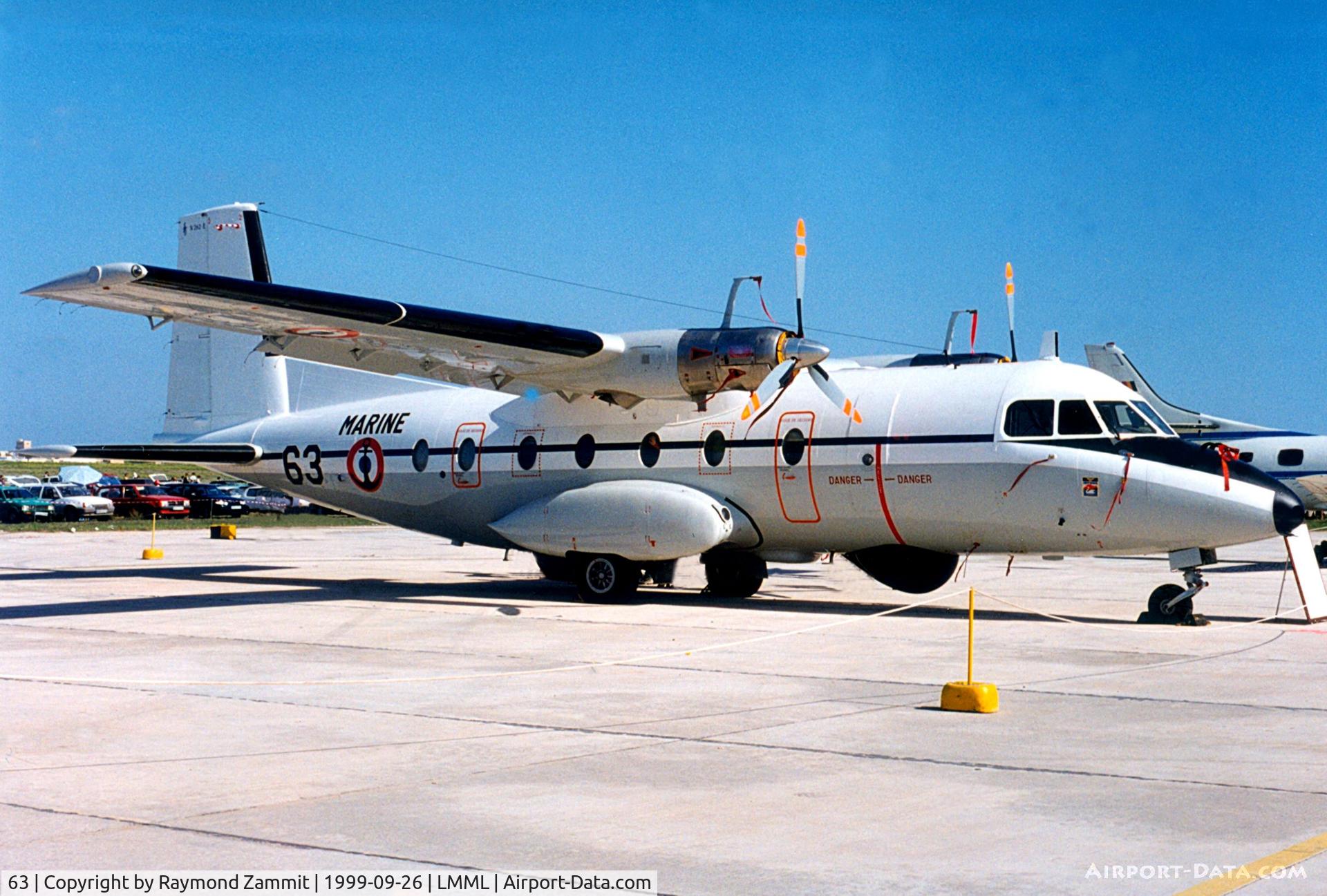 63, Nord N262A Fregate C/N 63, Nord N262A Fregate 63 French Navy