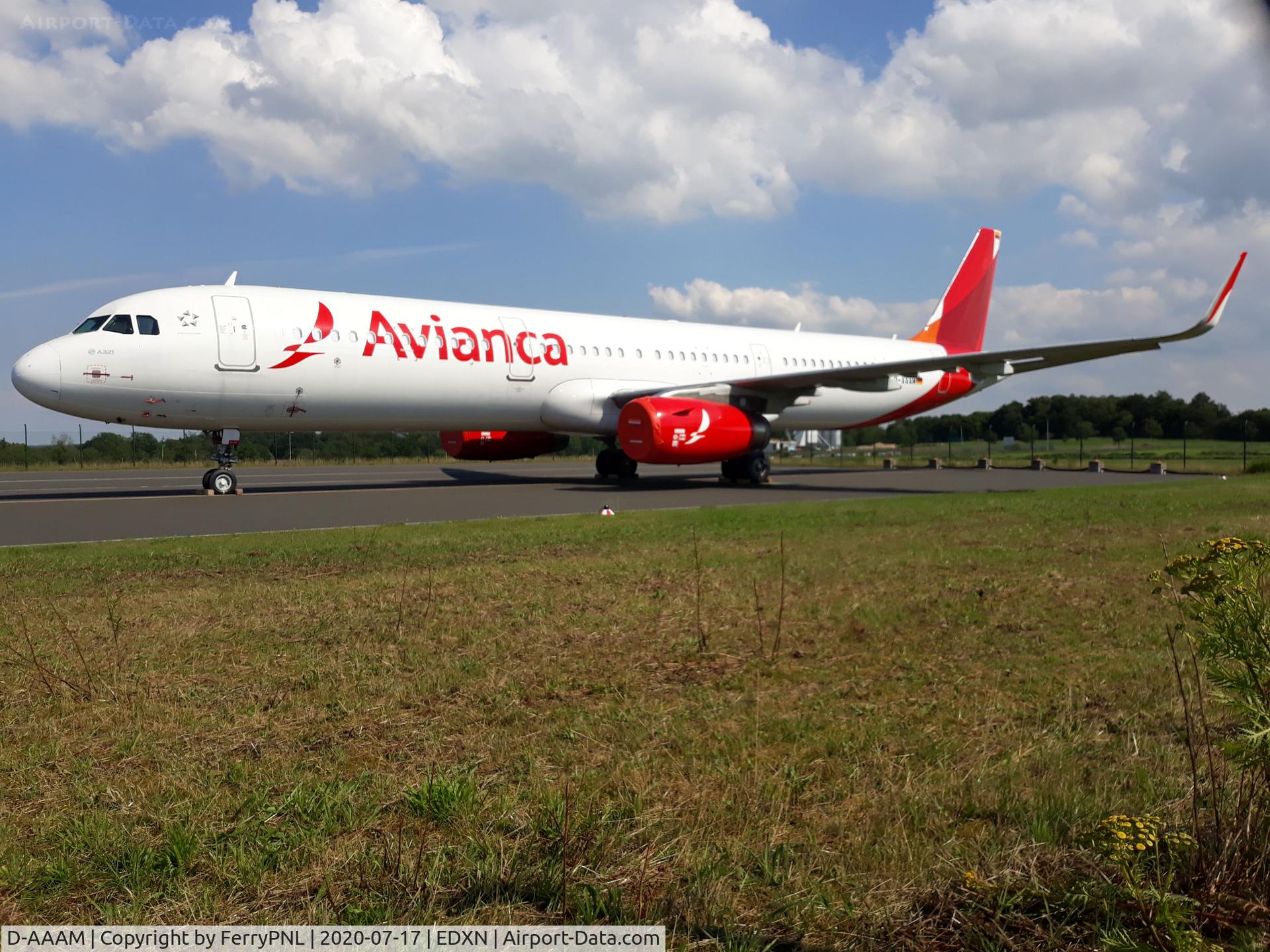 D-AAAM, 2014 Airbus A321-231 C/N 6294, Former Avianca A321 stored