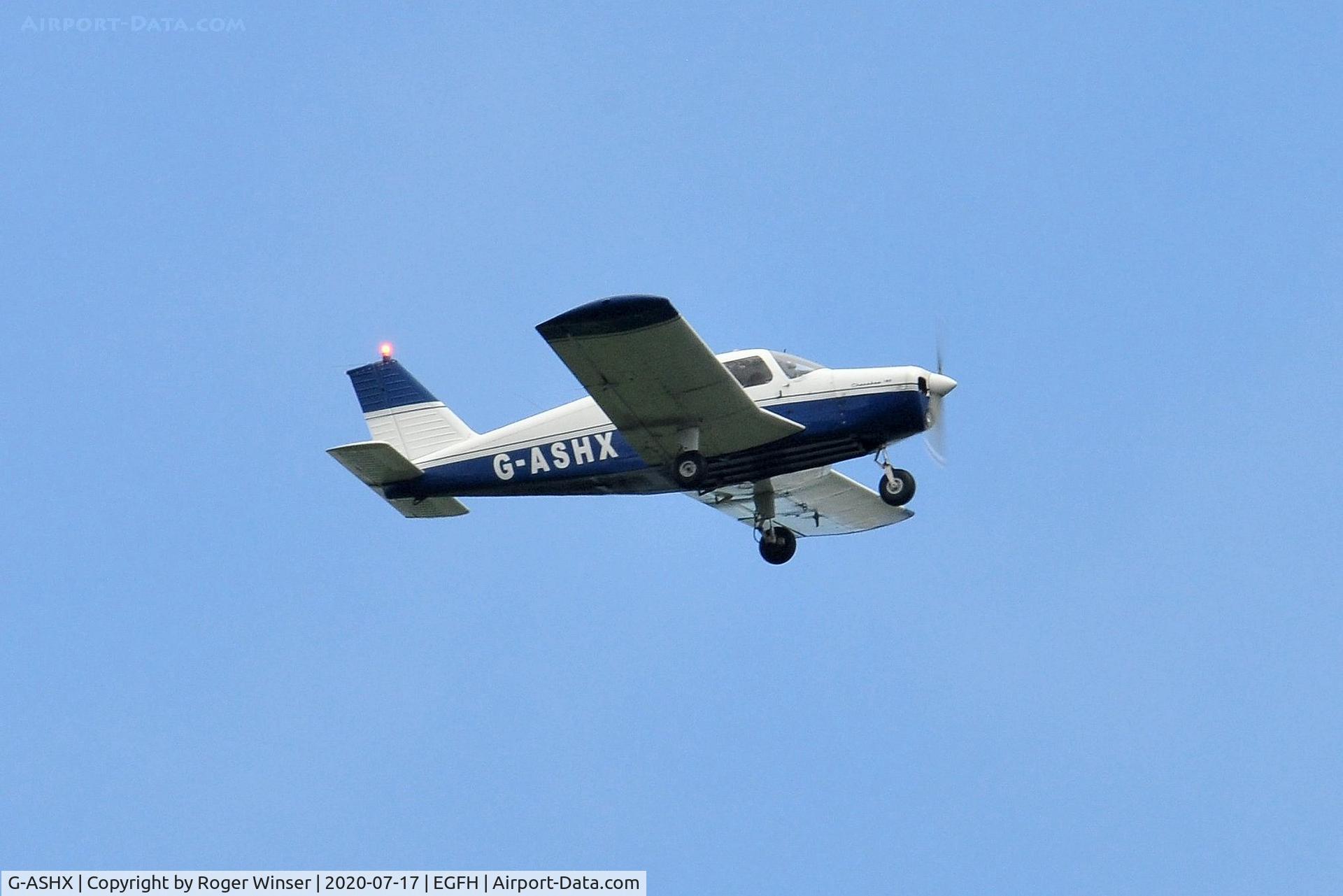 G-ASHX, 1963 Piper PA-28-180 Cherokee C/N 28-1266, Visiting aircraft