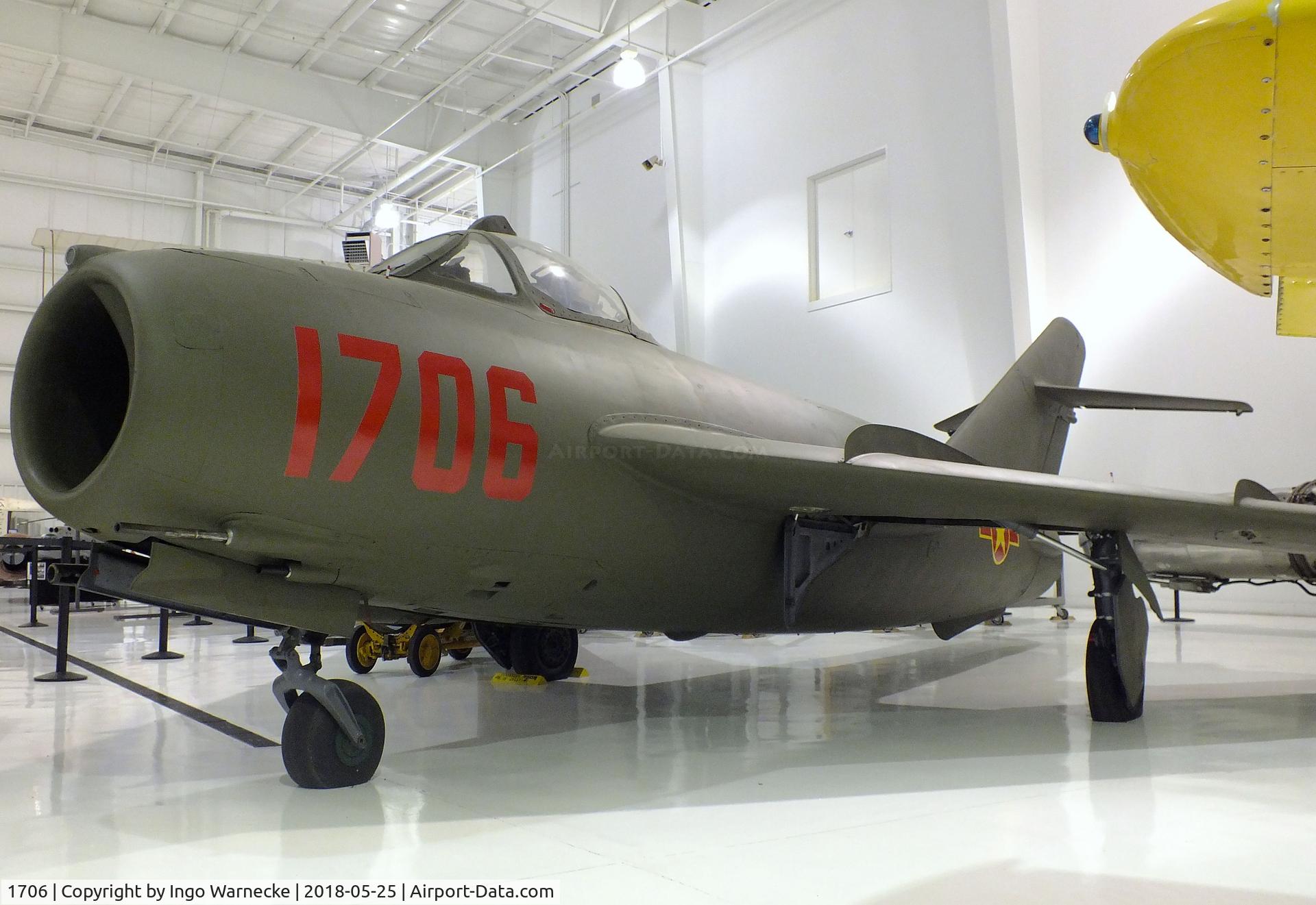 1706, 1959 PZL-Mielec Lim-5 (MiG-17F) C/N 1C1706, PZL-Mielec Lim-5 (MiG-17F) FRESCO-C at the Tennessee Museum of Aviation, Sevierville TN