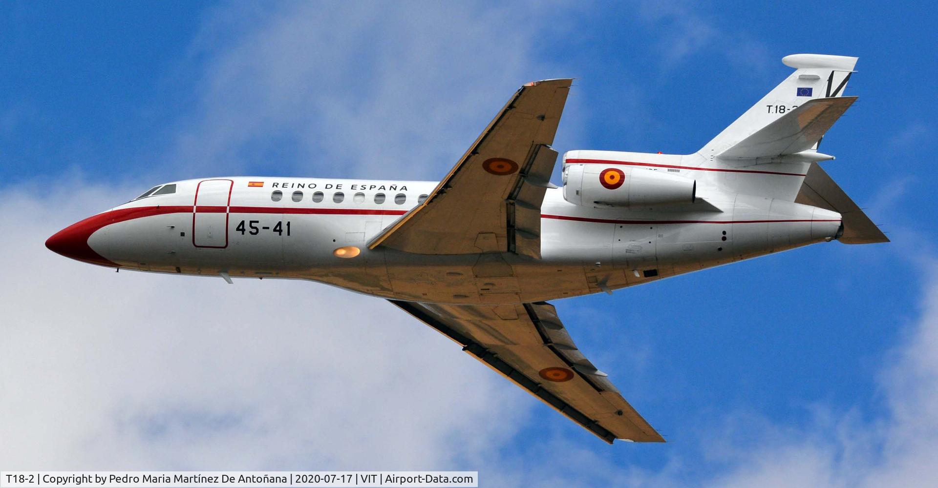 T18-2, 1990 Dassault Falcon 900 C/N 90, Aeropuerto de Foronda - Vitoria-Gasteiz - Euskadi - España