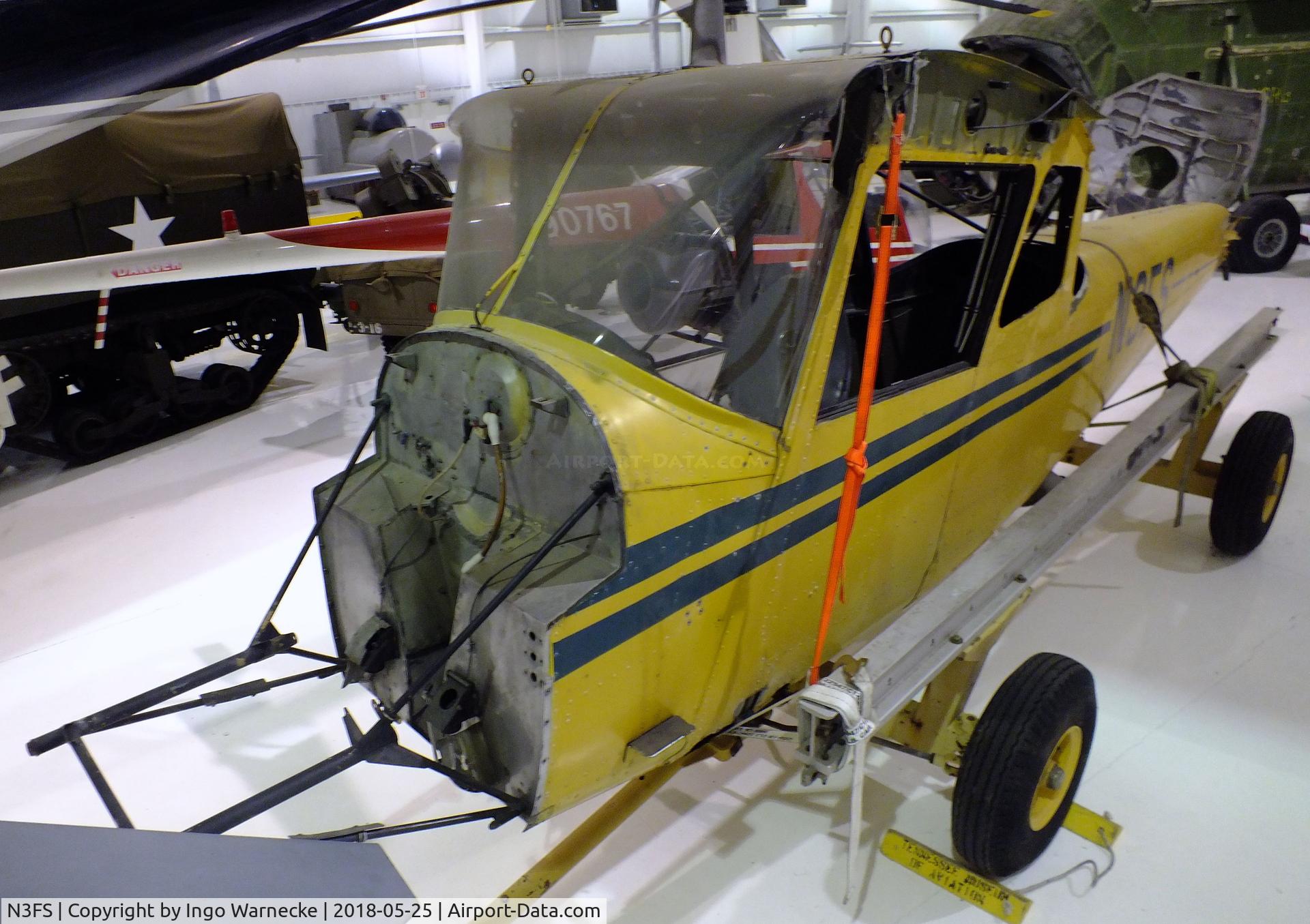 N3FS, 1951 Cessna 0-1A C/N Not found 51-12683/NF3S, Cessna O-1A Bird Dog, awaiting restoration at the Tennessee Museum of Aviation, Sevierville TN