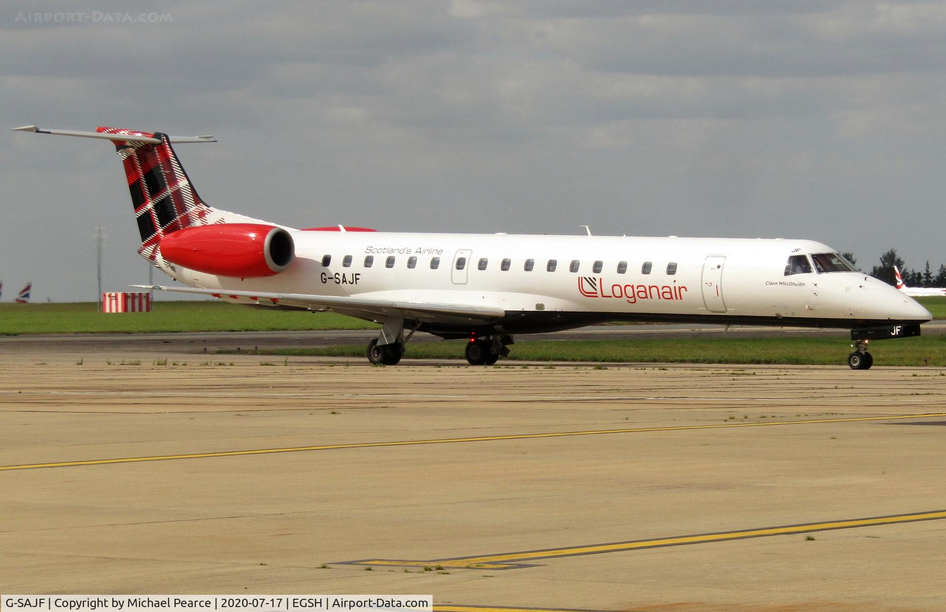 G-SAJF, 2000 Embraer EMB-145EP (ERJ-145EP) C/N 145245, 