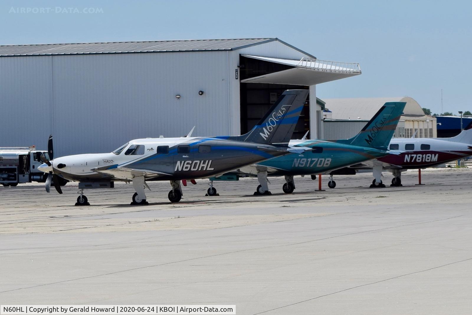N60HL, 2019 Piper PA-46-M600 C/N 46-98100, Parked on south GA ramp.