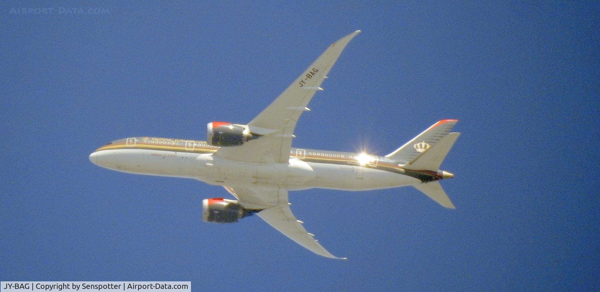 JY-BAG, 2016 Boeing 787-8 Dreamliner Dreamliner C/N 37984, Boeing 787-8 Dreamliner JY-BAG Royal Jordanian flying to Heathrow