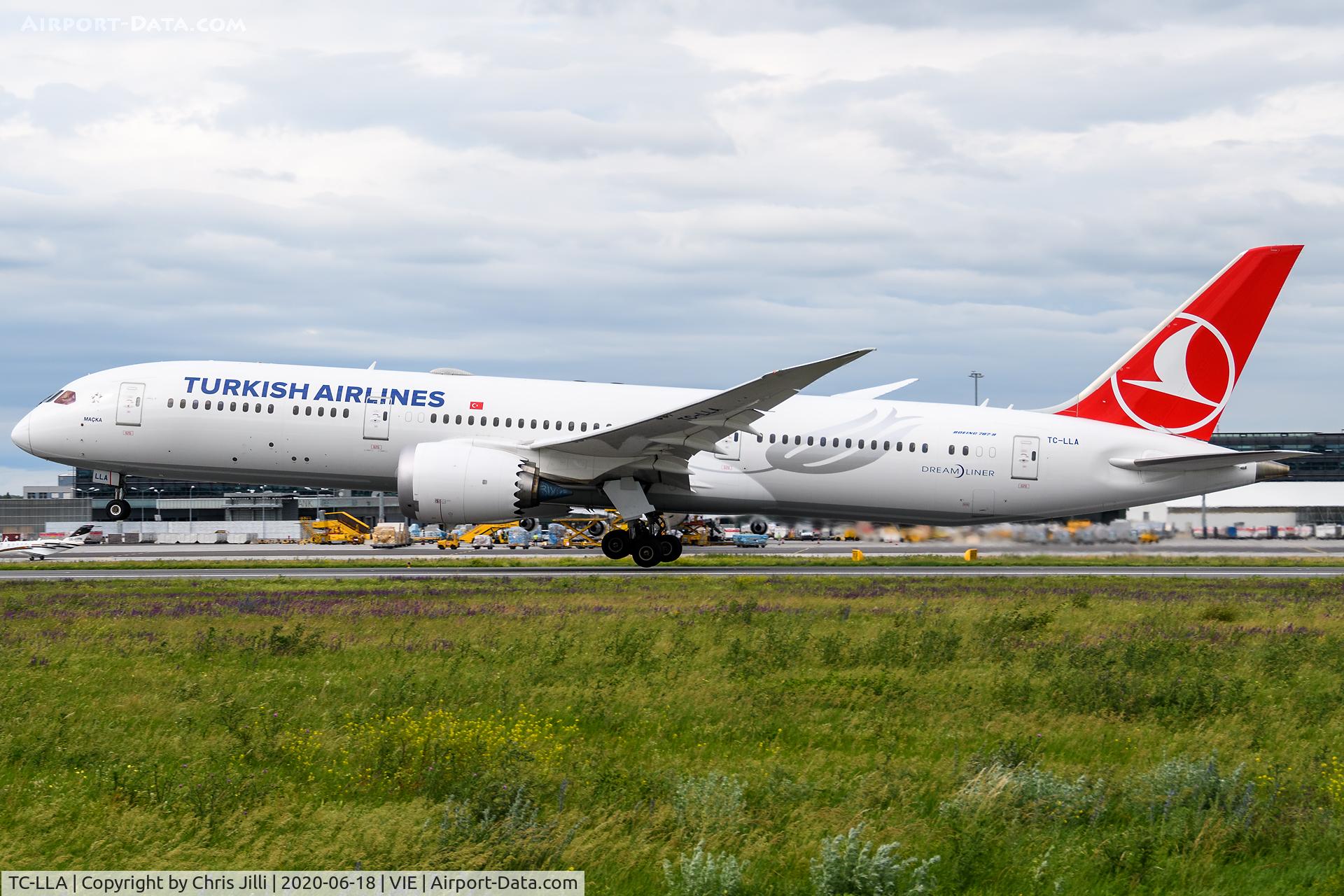 TC-LLA, 2019 Boeing 787-9 Dreamliner C/N 65801, Turkish Airlines