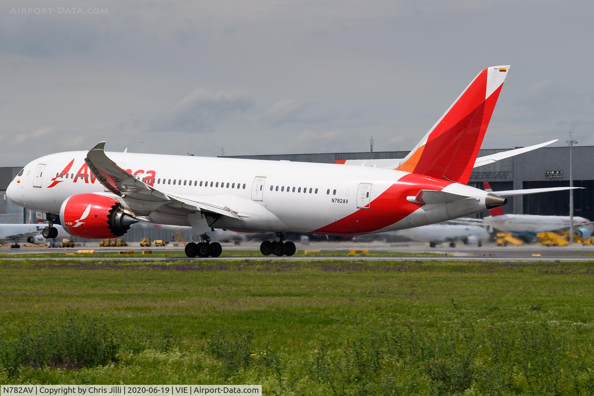 N782AV, 2014 Boeing 787-8 Dreamliner Dreamliner C/N 37504, Avianca