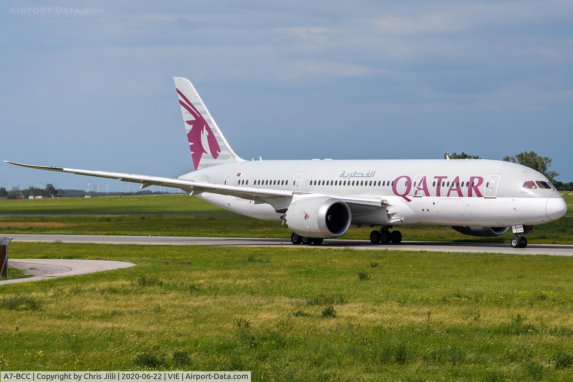 A7-BCC, 2012 Boeing 787-8 Dreamliner C/N 38321, Qatar Airways