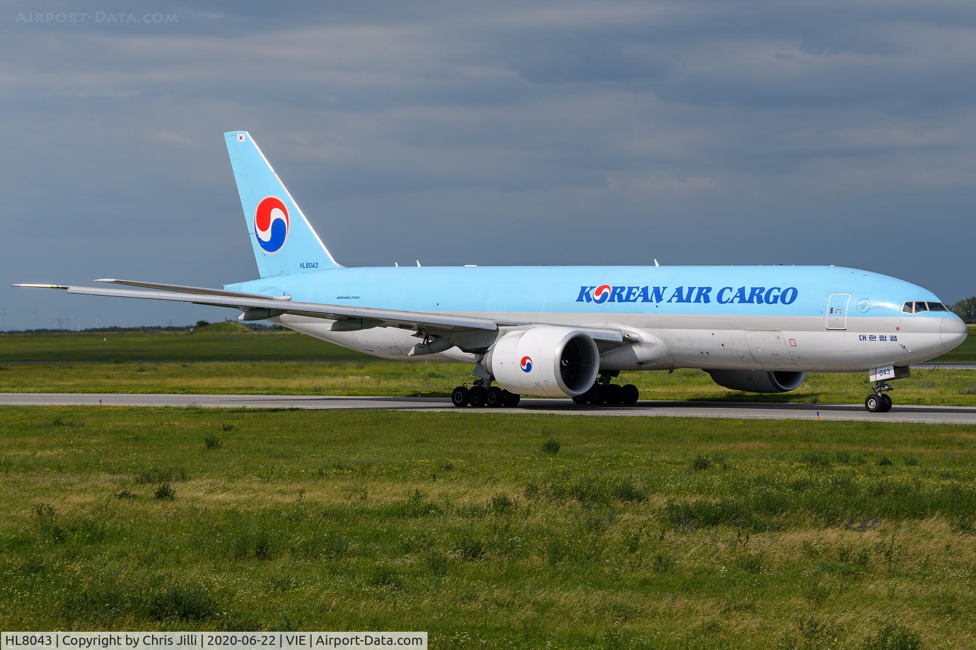 HL8043, 2016 Boeing 777-FB5 C/N 62693, Korean Air Cargo
