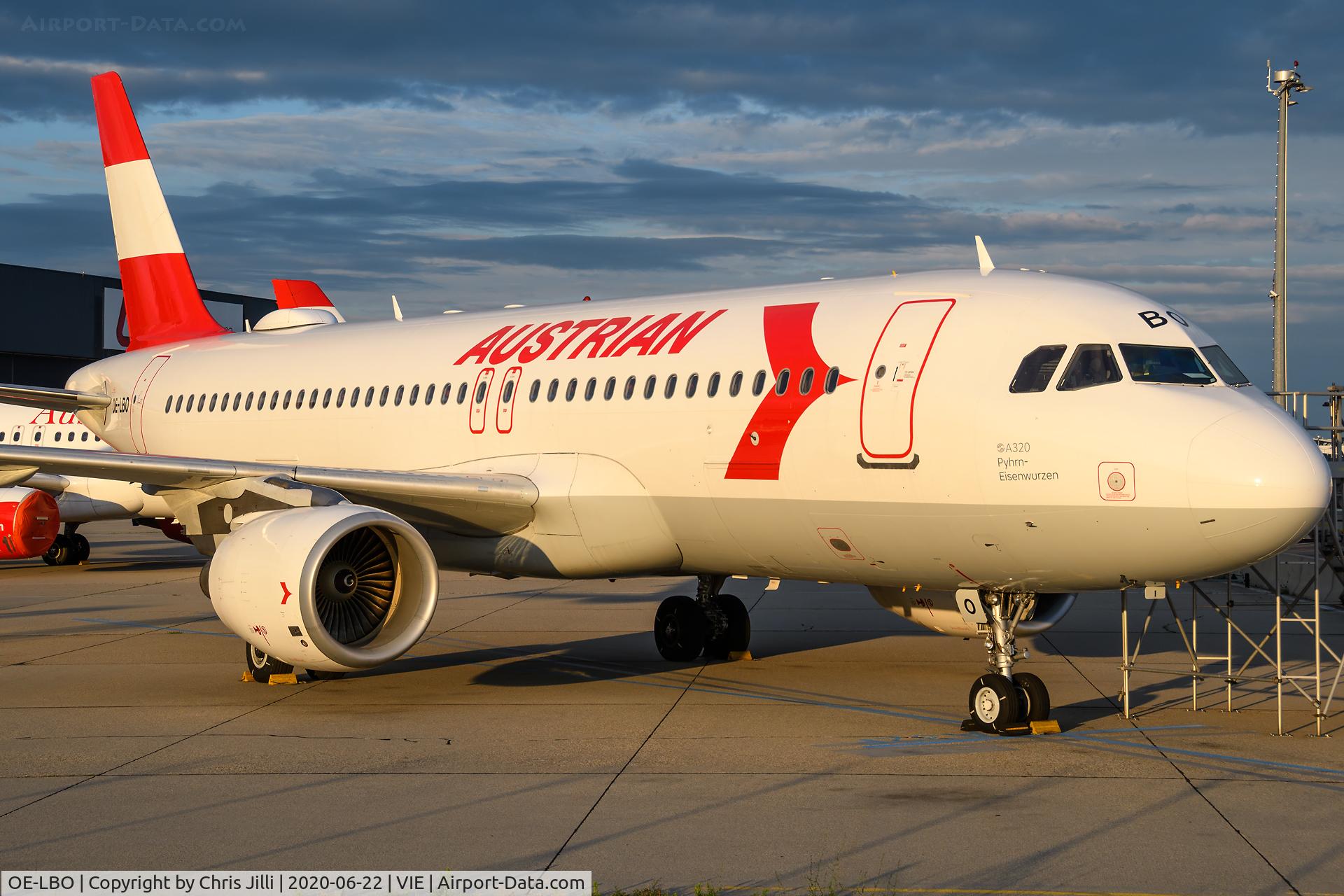 OE-LBO, 1998 Airbus A320-214 C/N 776, Austrian Airlines