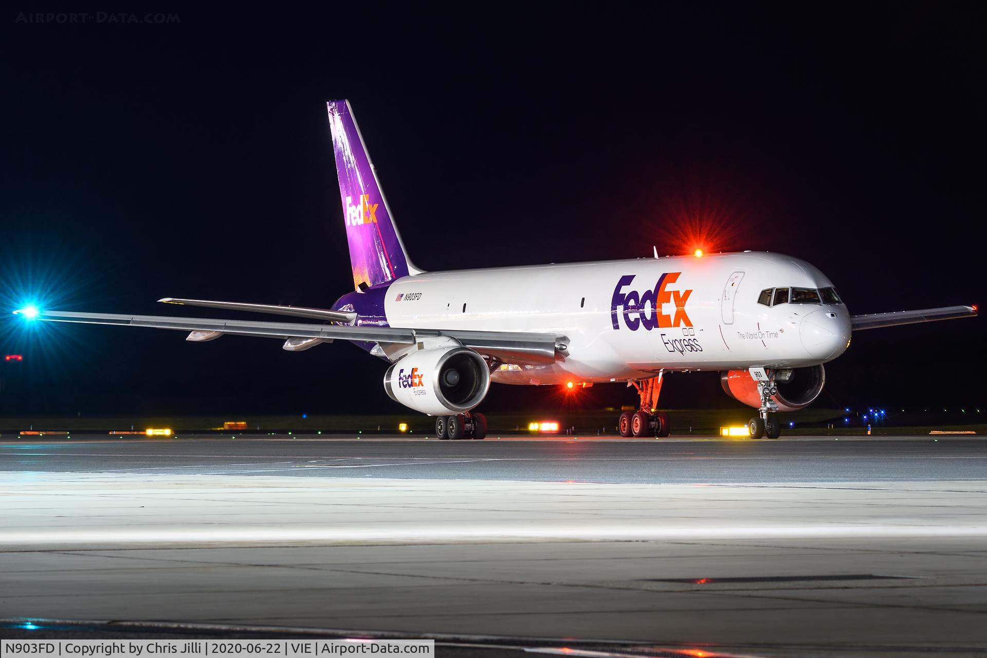 N903FD, 1993 Boeing 757-2B7 C/N 27124, FedEx Express