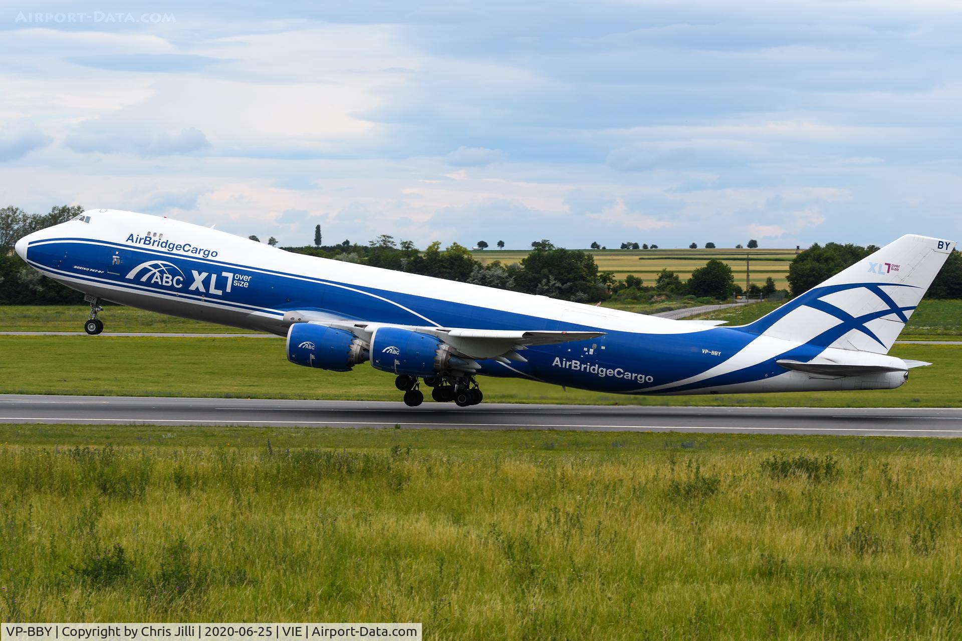 VP-BBY, 2017 Boeing 747-8F C/N 63781, AirBridge Cargo