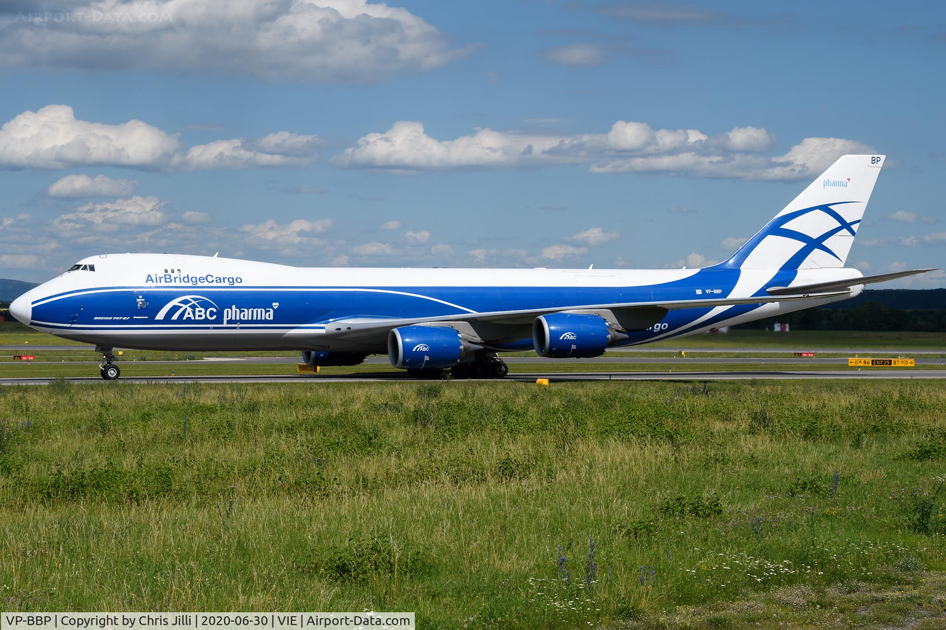 VP-BBP, 2017 Boeing 747-8F C/N 63695, AirBridge Cargo