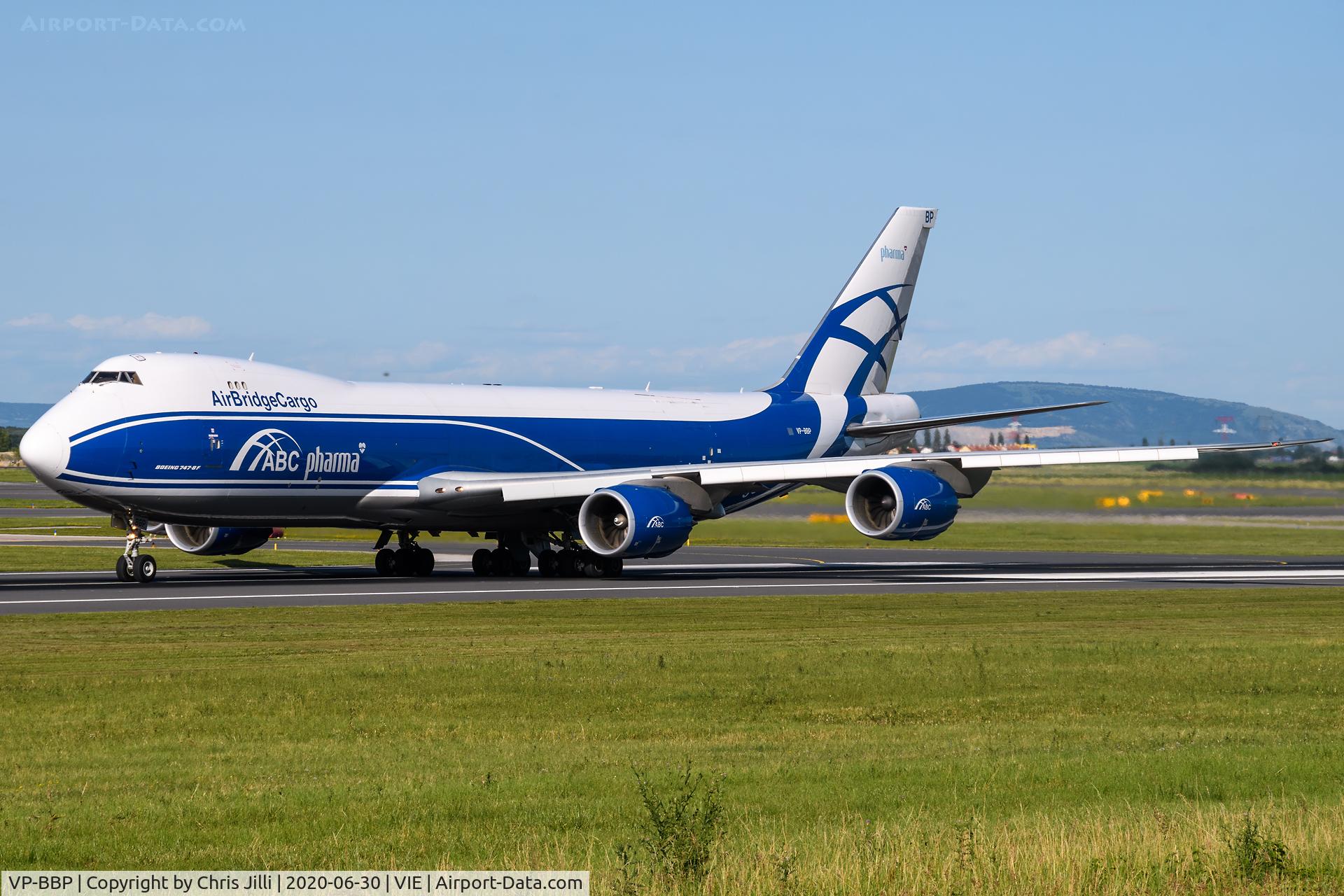 VP-BBP, 2017 Boeing 747-8F C/N 63695, AirBridge Cargo