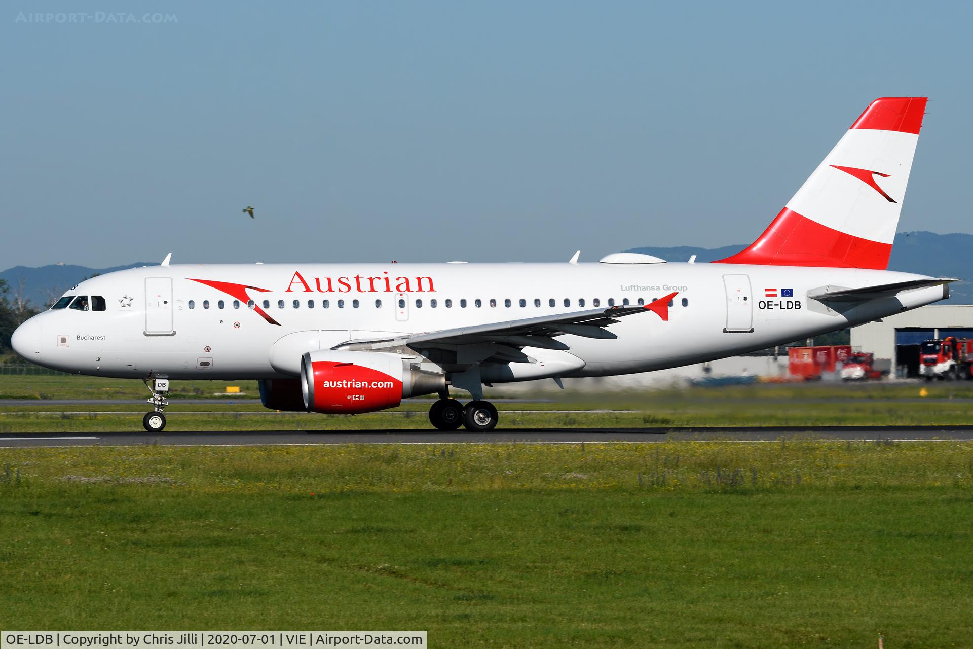 OE-LDB, 2004 Airbus A319-112 C/N 2174, Austrian Airlines