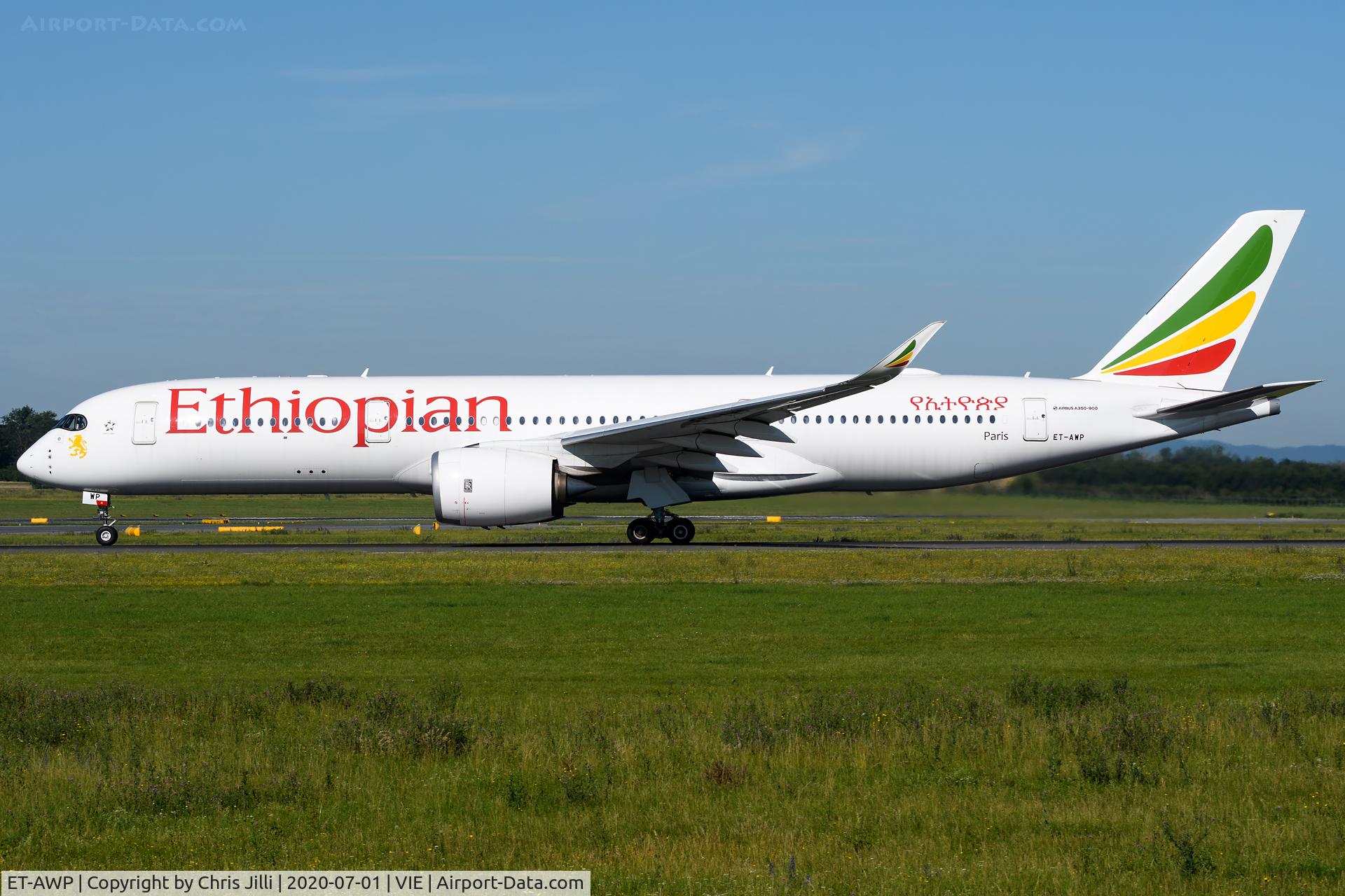 ET-AWP, 2019 Airbus A350-941 C/N 375, Ethiopian Airlines