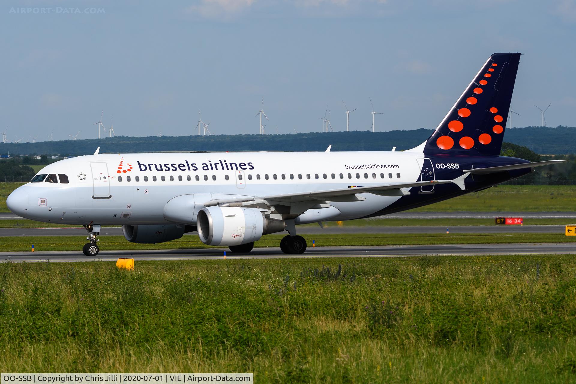 OO-SSB, 2005 Airbus A319-111 C/N 2400, Brussels Airlines