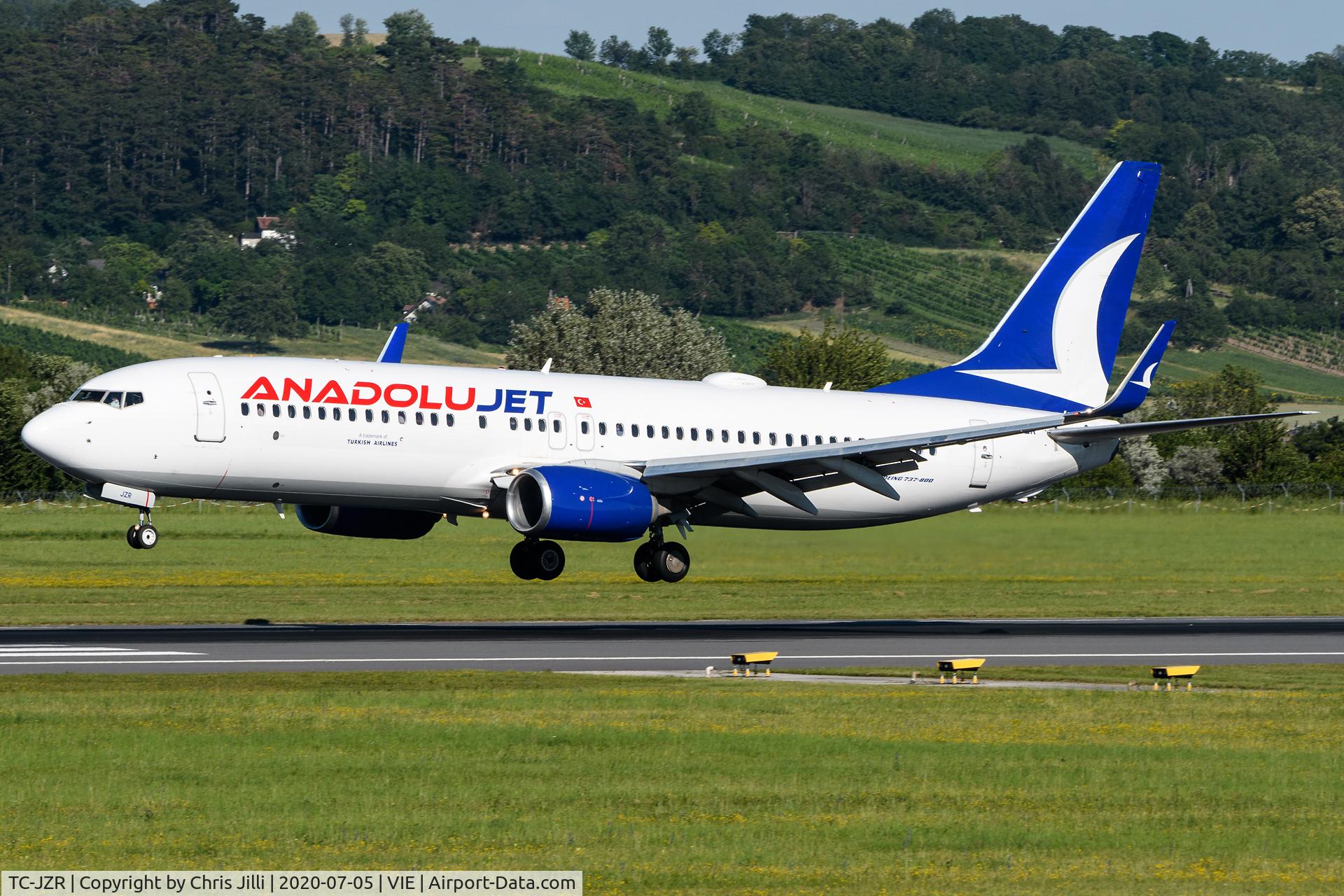TC-JZR, 2014 Boeing 737-8JP C/N 39030, AnadoluJet