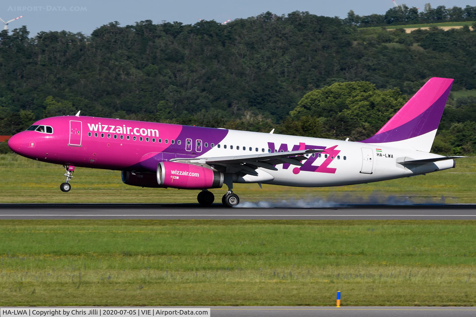 HA-LWA, 2010 Airbus A320-232 C/N 4223, Wizzair