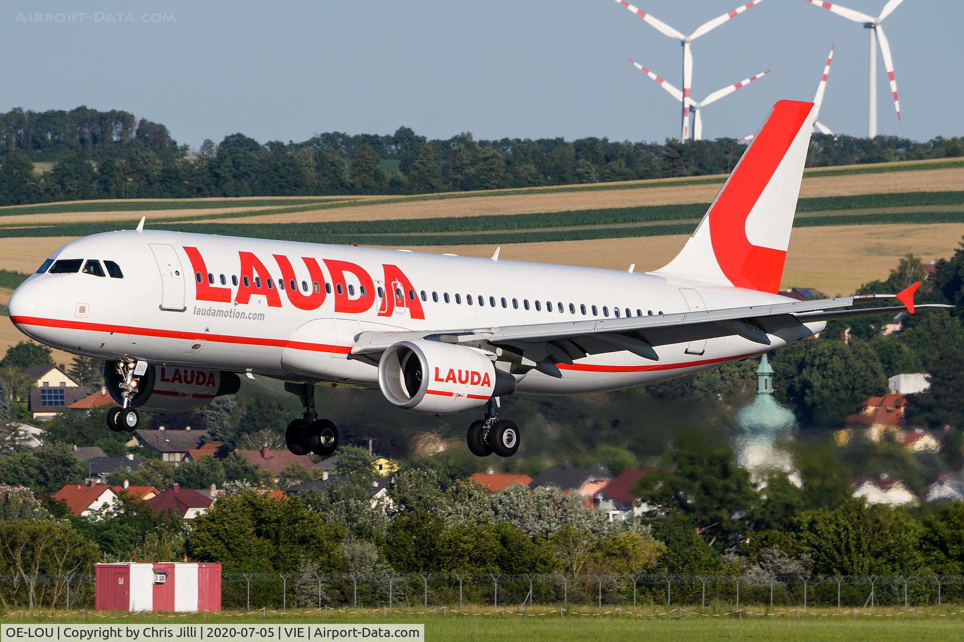 OE-LOU, 2007 Airbus A320-214 C/N 3132, Laudamotion