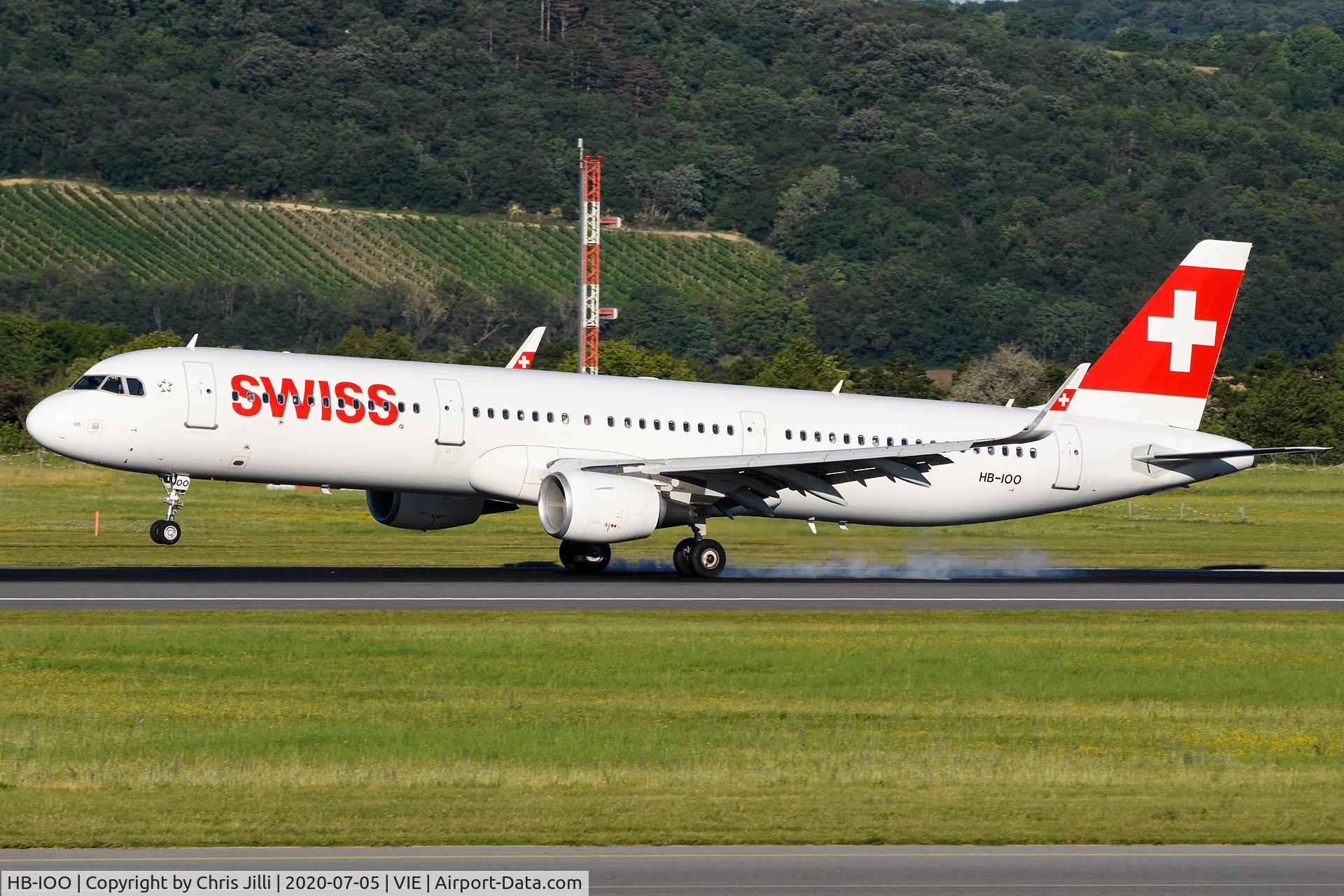 HB-IOO, 2016 Airbus A321-212 C/N 7007, Swiss