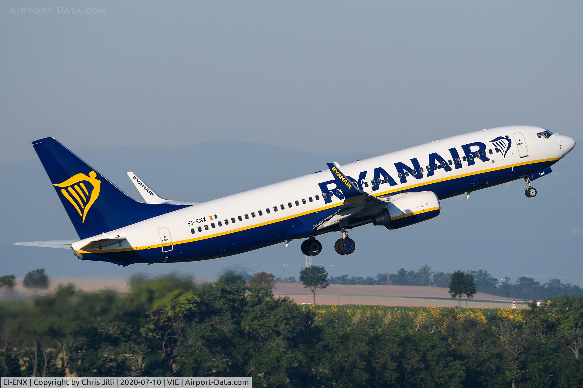 EI-ENX, 2010 Boeing 737-8AS C/N 40305, Ryanair