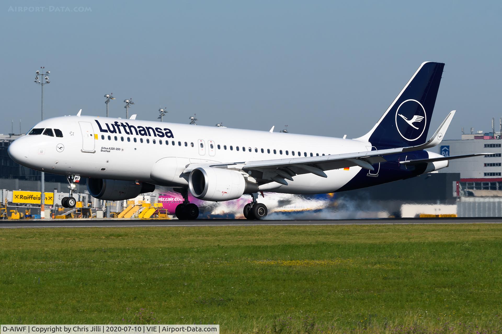 D-AIWF, 2019 Airbus A320-214 C/N 8853, Lufthansa