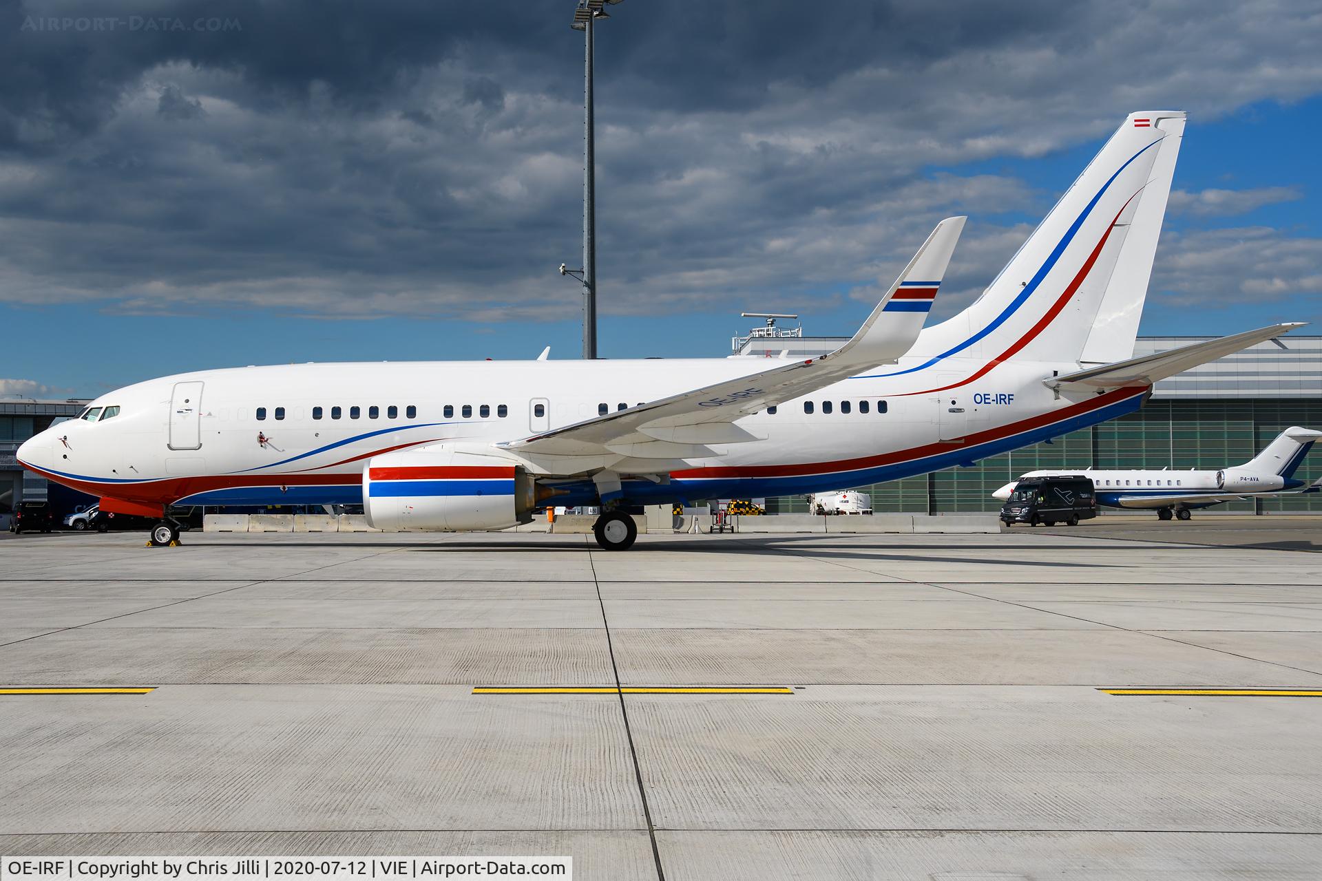 OE-IRF, 2011 Boeing 737-700 BBJ C/N 38855, ART Aviation