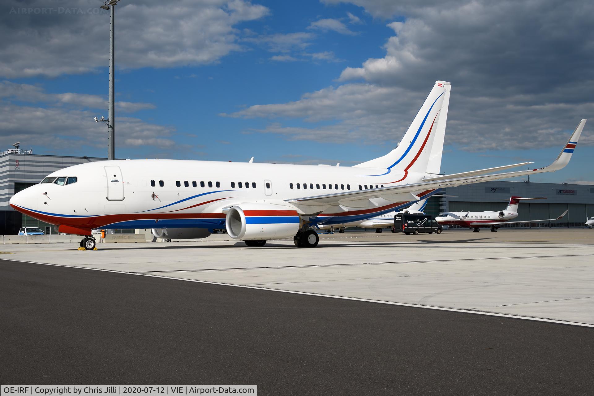OE-IRF, 2011 Boeing 737-700 BBJ C/N 38855, ART Aviation