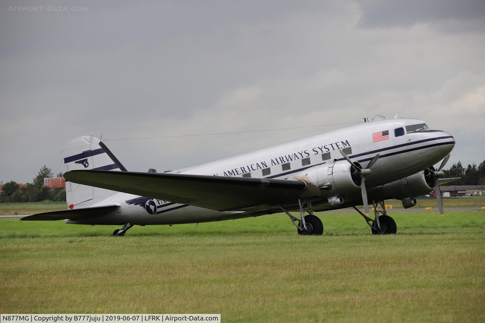 N877MG, 1949 Douglas DC-3C C/N 20806, for 75 D-Day anniversary