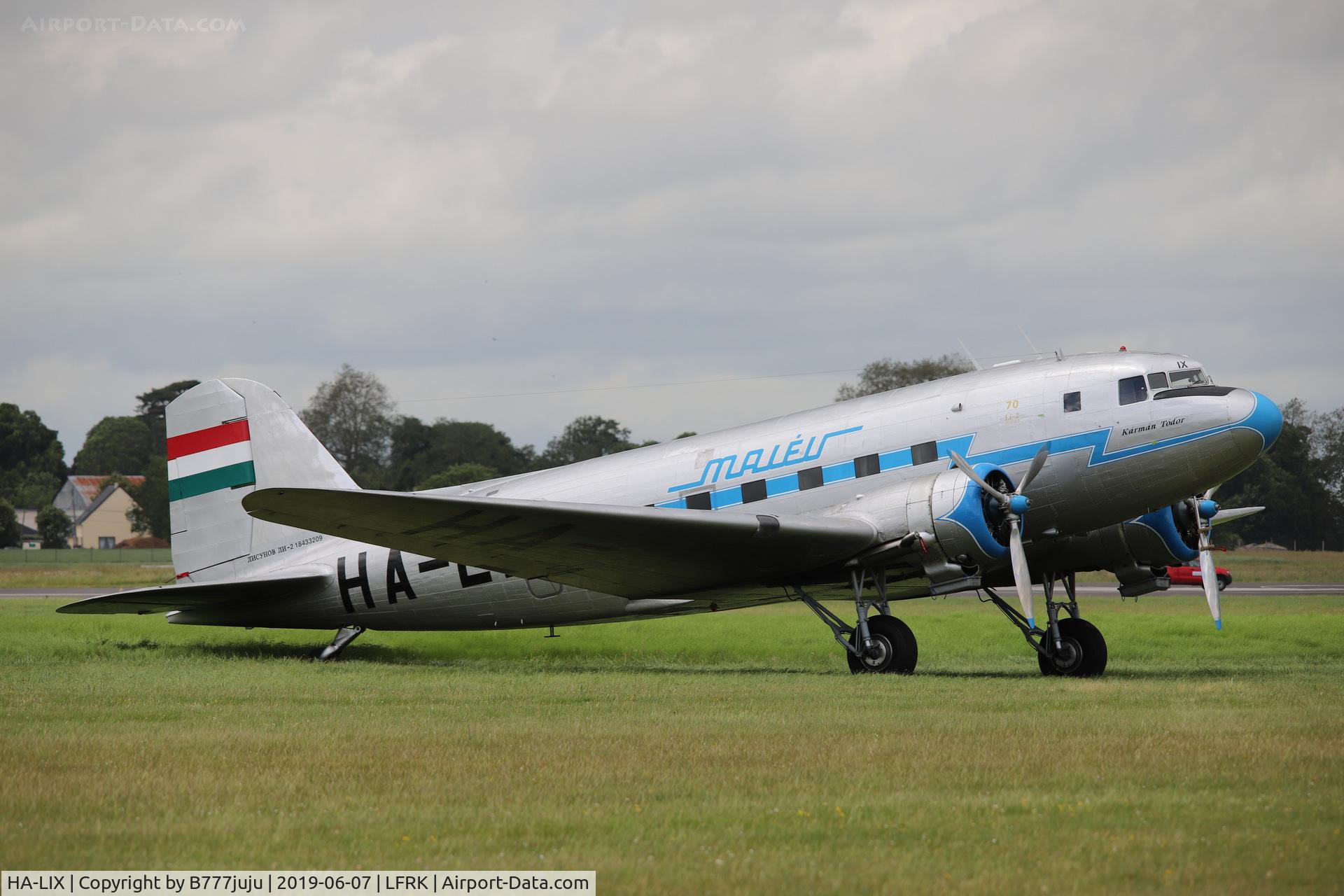 HA-LIX, 1949 Lisunov Li-2T Cab C/N 18433209, for 75 D-Day anniversary