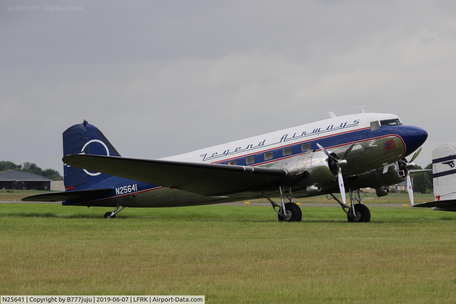 N25641, 1943 Douglas DC3C-S4C4G (C-47) C/N 9059, for 75 D-Day anniversary