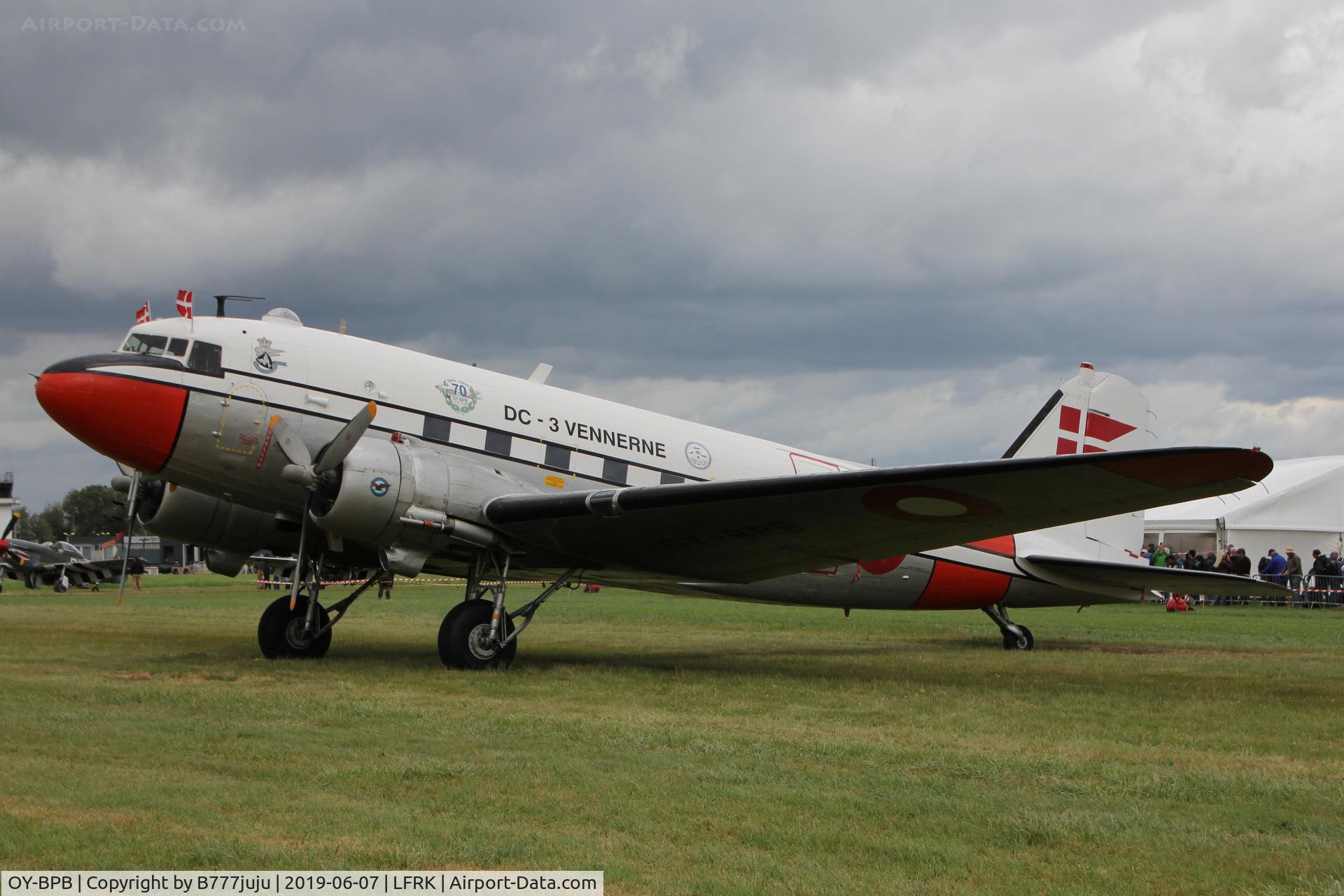OY-BPB, 1943 Douglas C-47A-85-DL (DC-3A) Skytrain C/N 20019, for 75 D-Day anniversary