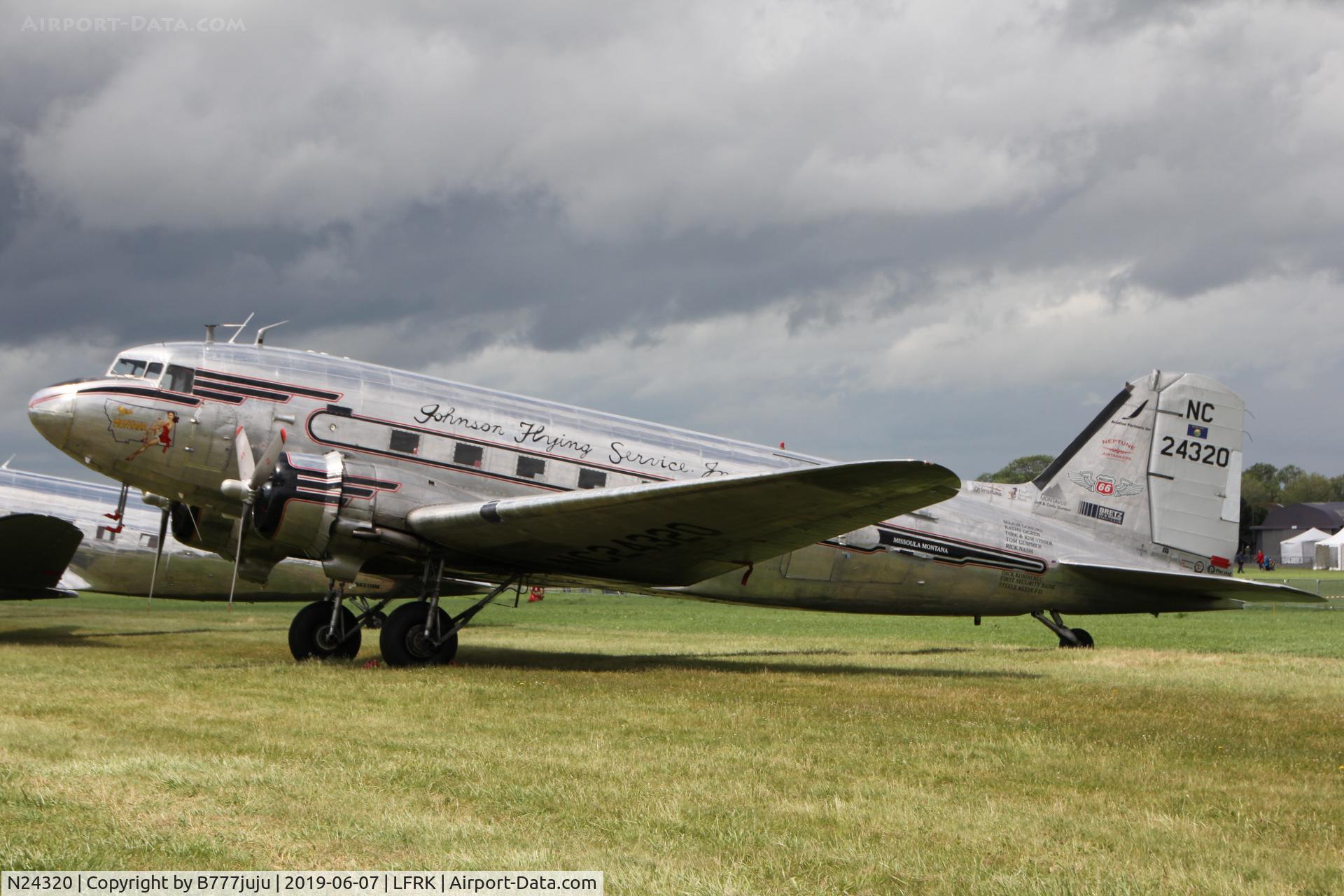 N24320, 1944 Douglas DC-3A-S1C3G C/N 20197, for 75 D-Day anniversary
