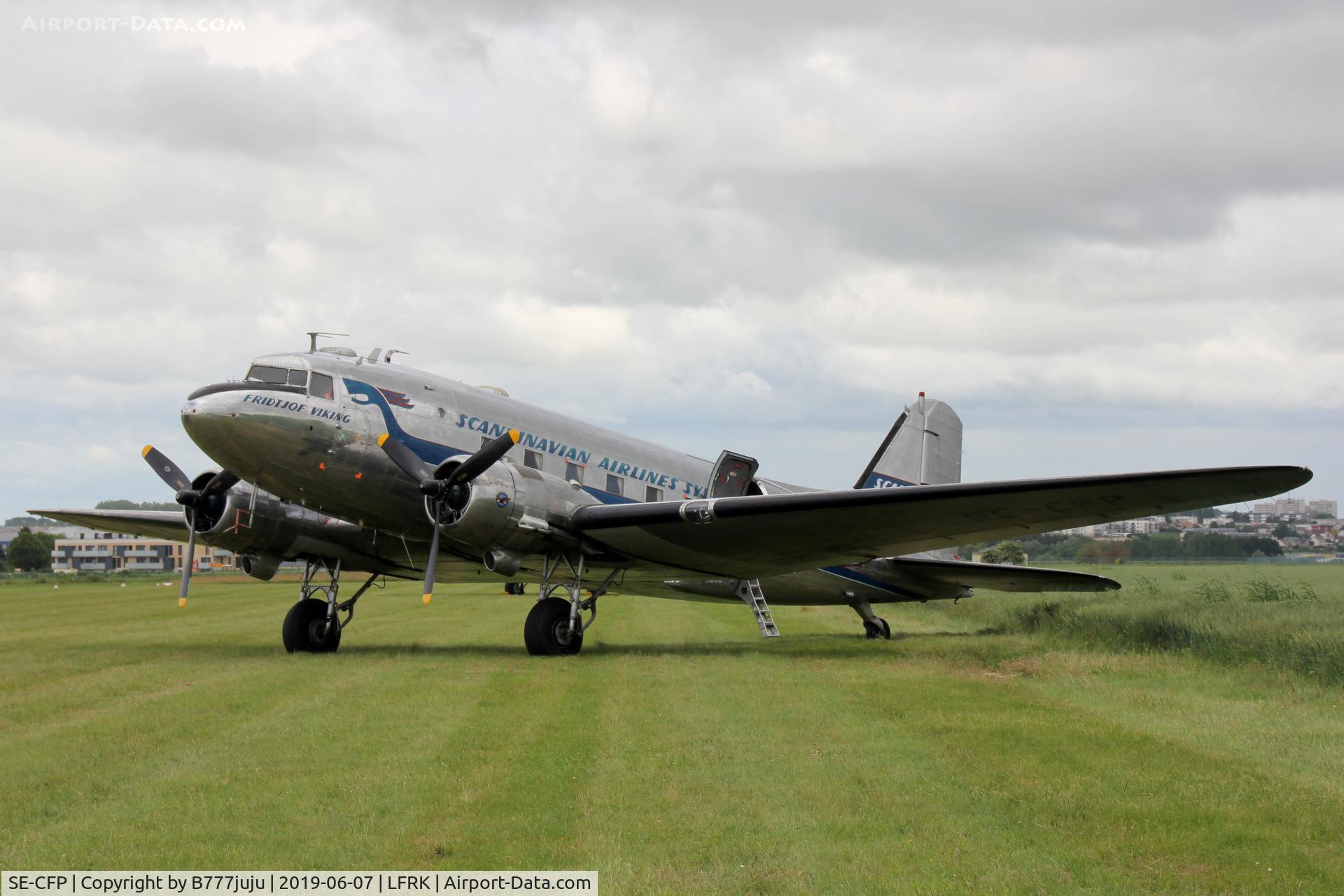 SE-CFP, 1943 Douglas DC-3C (C-47A-60-DL) C/N 13883, for 75 D-Day anniversary