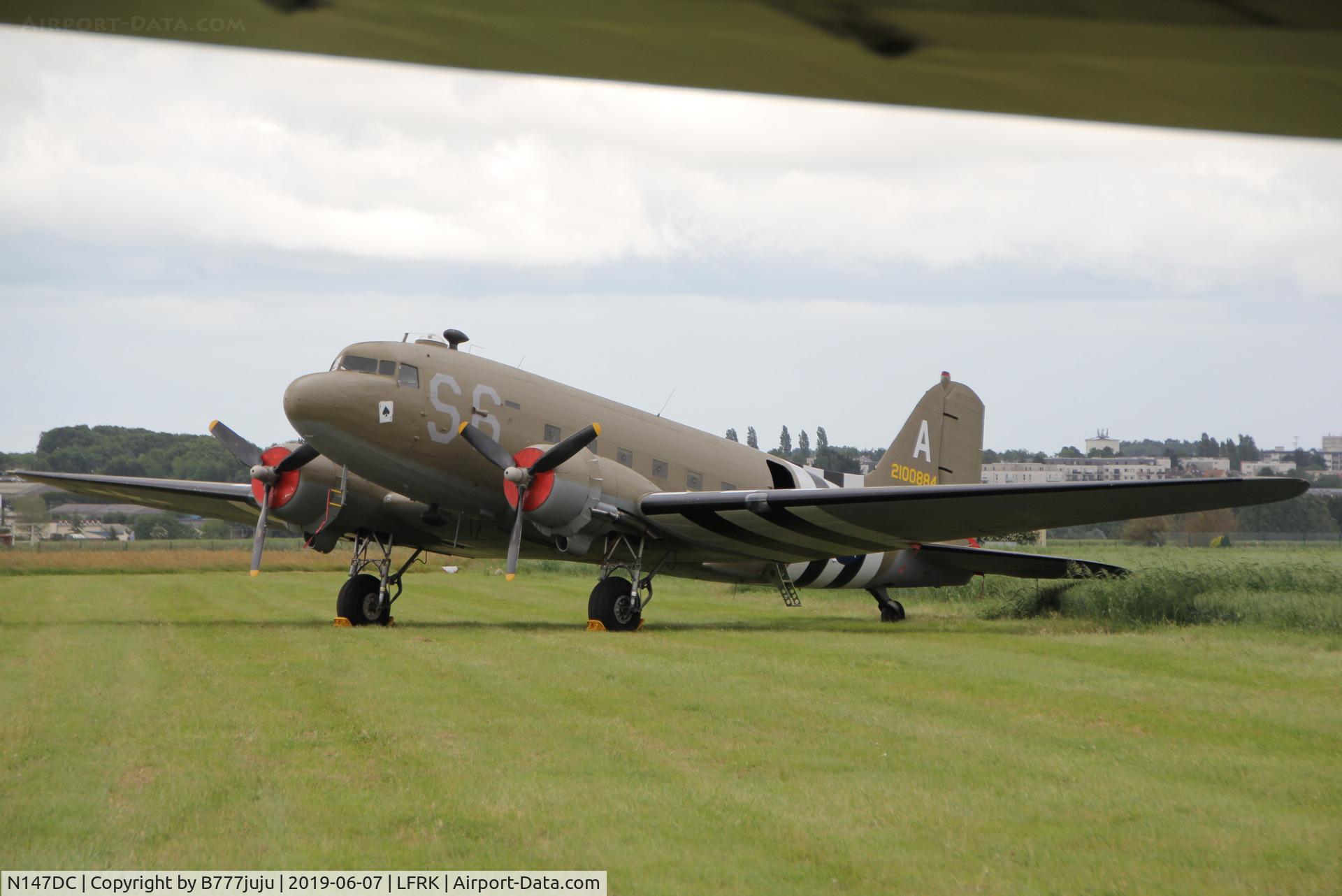 N147DC, 1943 Douglas C-47A-75-DL Skytrain C/N 19347, for 75 D-Day anniversary
