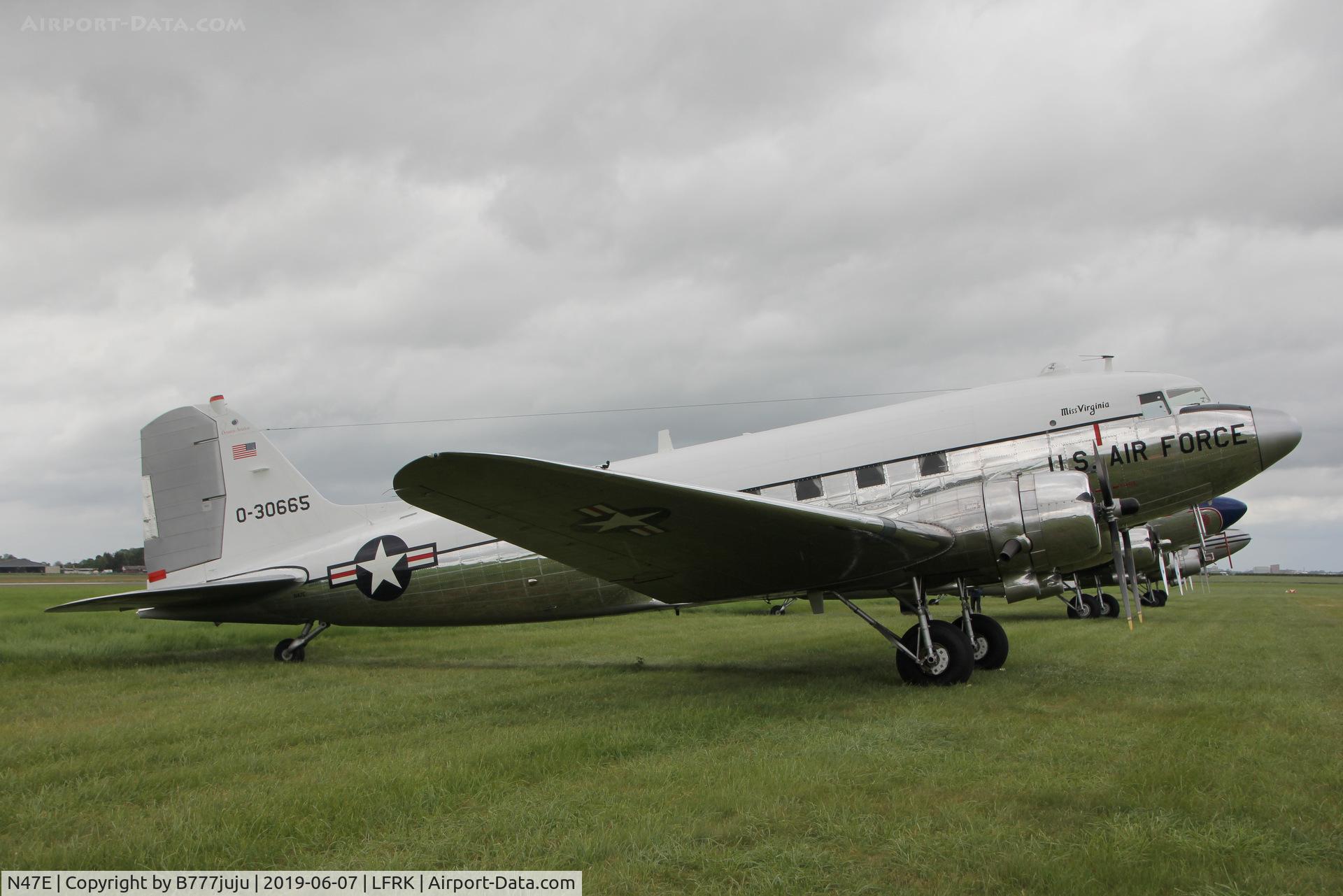 N47E, 1943 Douglas DC-3C (C-47A-60-DL) C/N 13816, for 75 D-Day anniversary