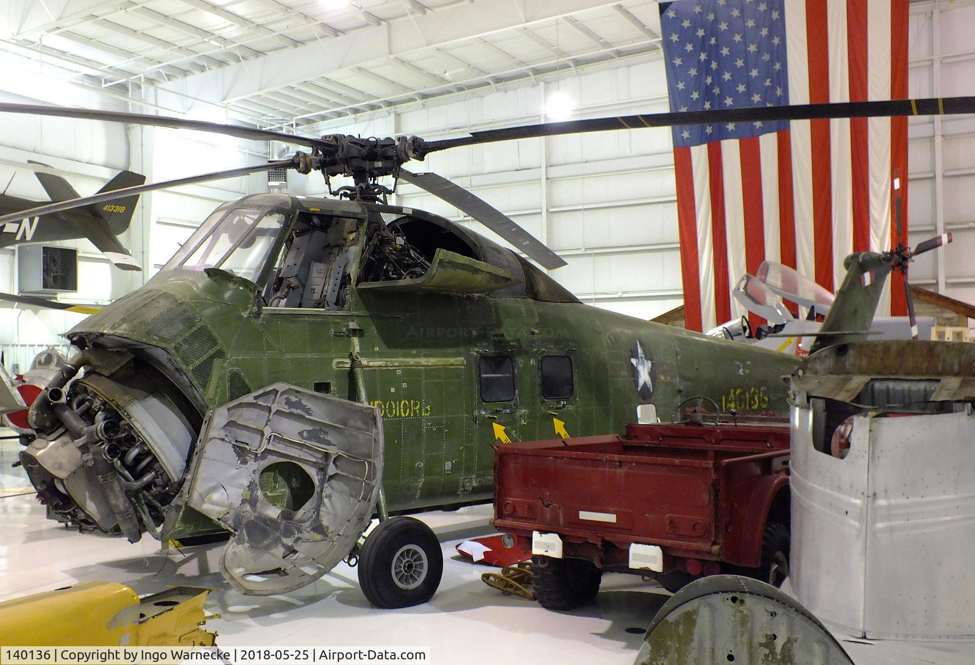 140136, Sikorsky UH-34G Seabat (S-58A) C/N 58-0190, Sikorsky UH-34G Seabat at the Tennessee Museum of Aviation, Sevierville TN