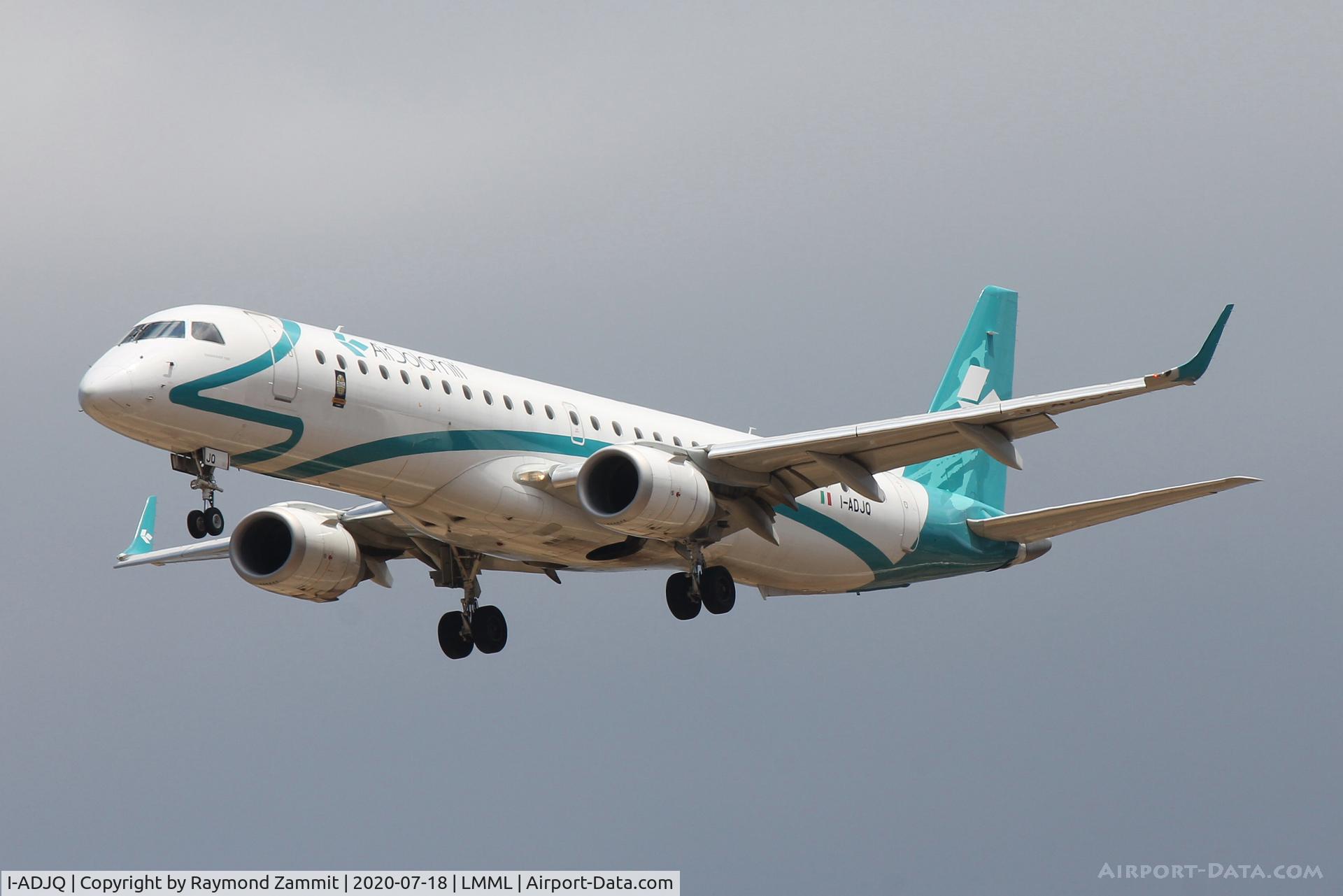 I-ADJQ, 2012 Embraer 195LR (ERJ-190-200LR) C/N 19000587, Embraer 195LR I-ADJQ Air Dolomiti